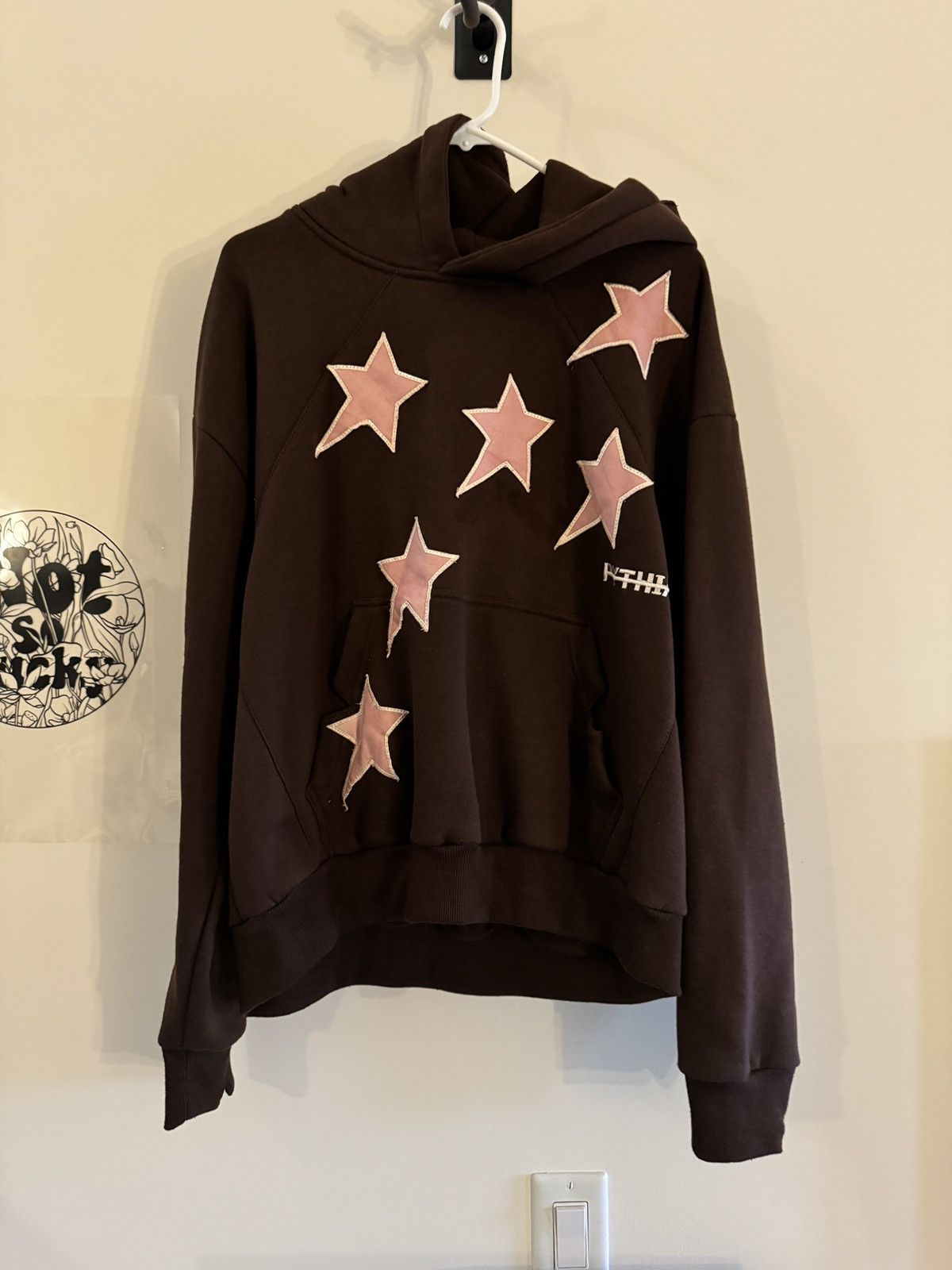 Designer Pythia Peripheral Vision Hoodie | Brown Pink Stars | Grailed