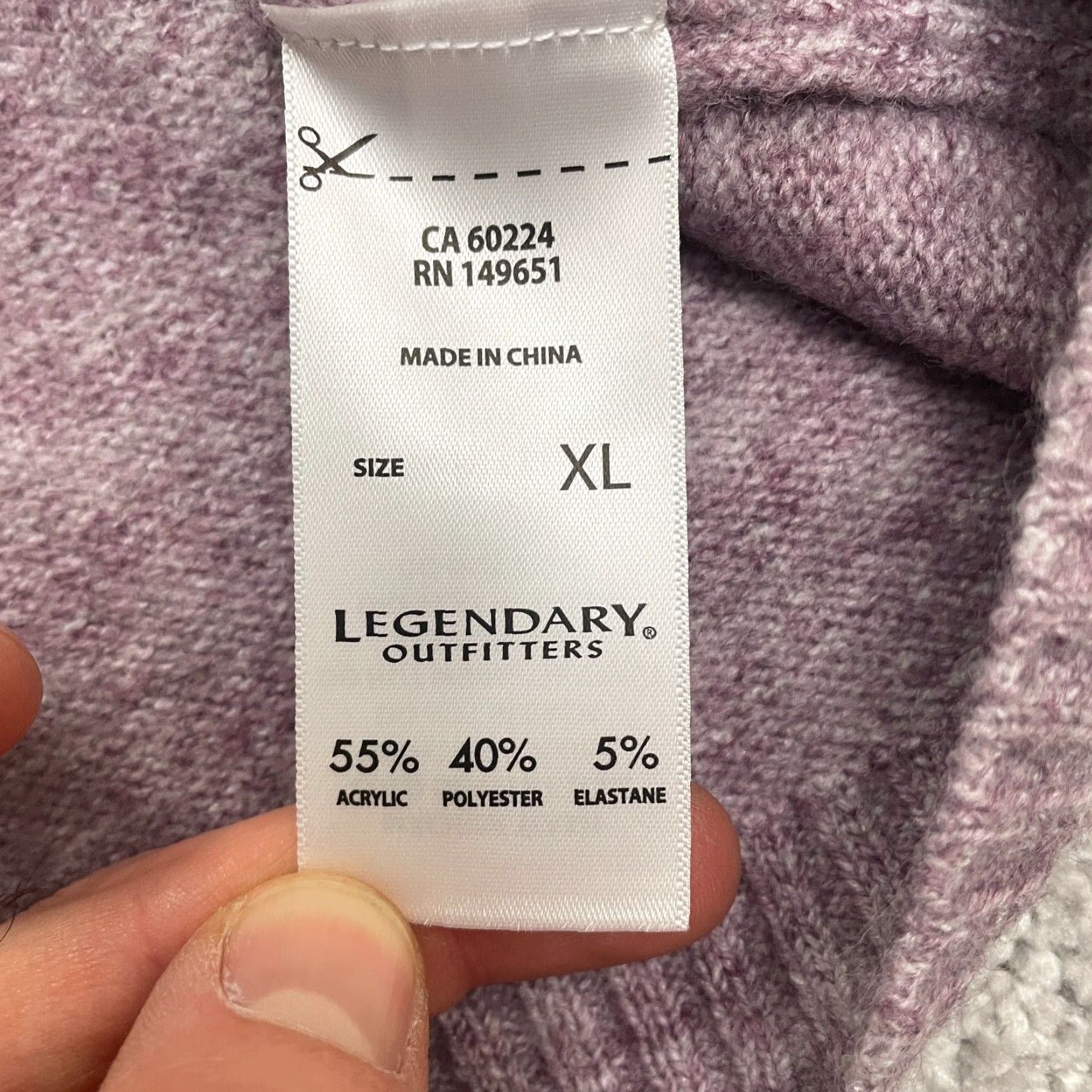 Pinko Legendary Outfitters Pullover Sweater Womens XL Pink Crew Neck Knit Stretch Soft Size XL / US 12-14 / IT 48-50 - 5 Thumbnail