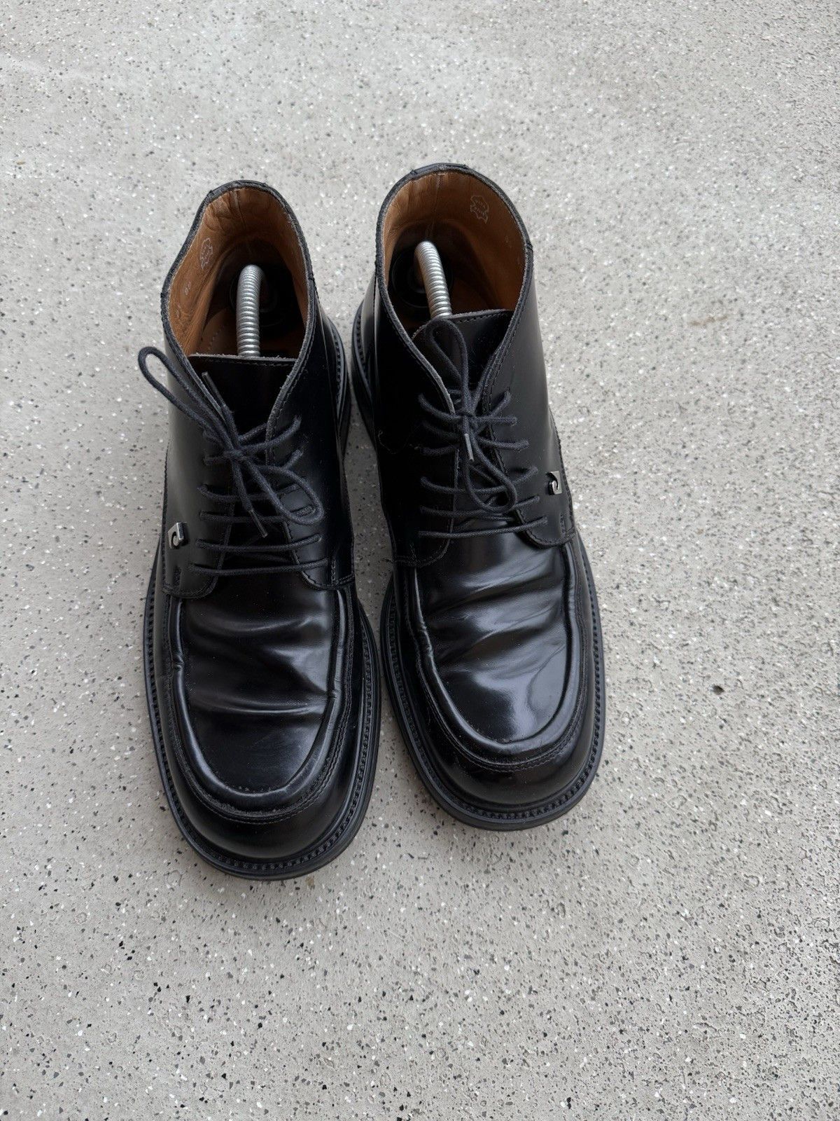 Pierre Cardin Pierre Cardin 2000s y2k Avant Garde Chunky Boots Vintage Size US 9 / EU 42 - 6 Thumbnail