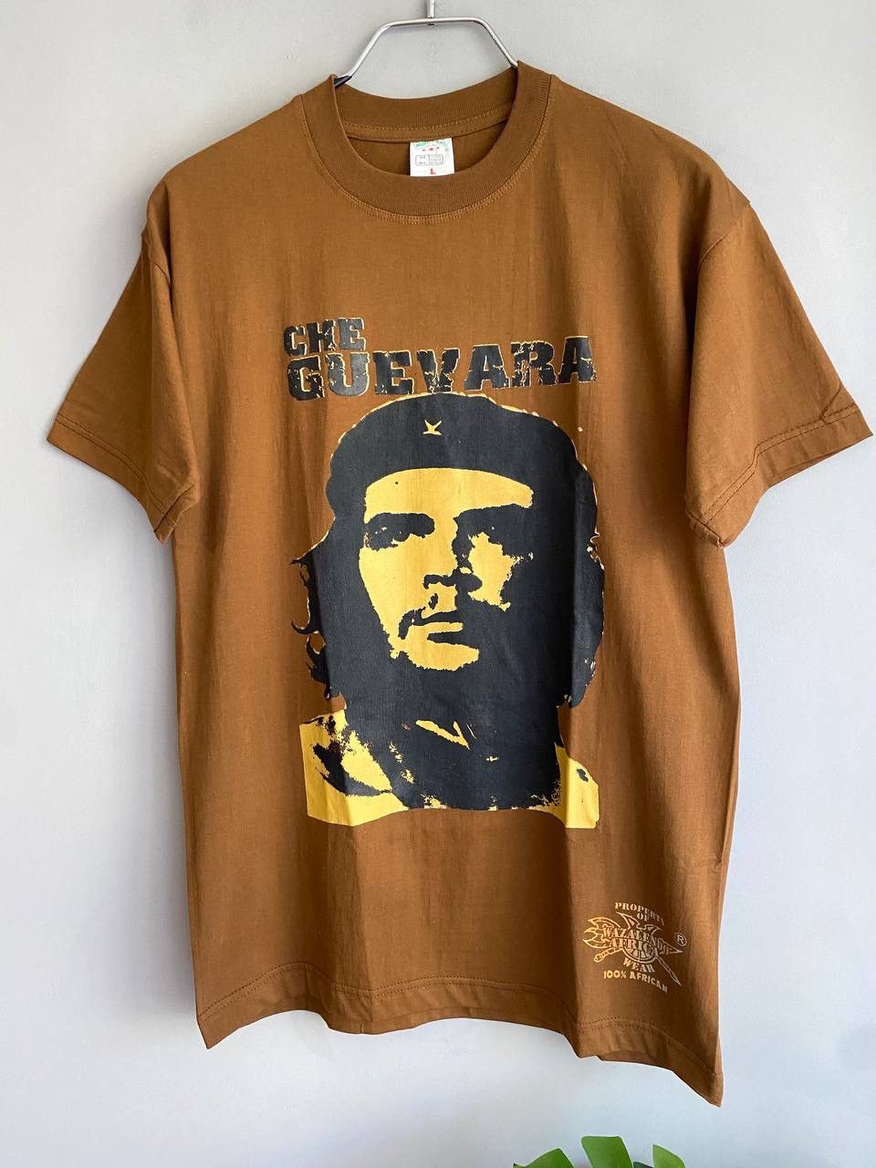 Vintage Vintage Che Guevara Print Brown T-Shirt, Size L Size US L / EU 52-54 / 3 - 2 Thumbnail