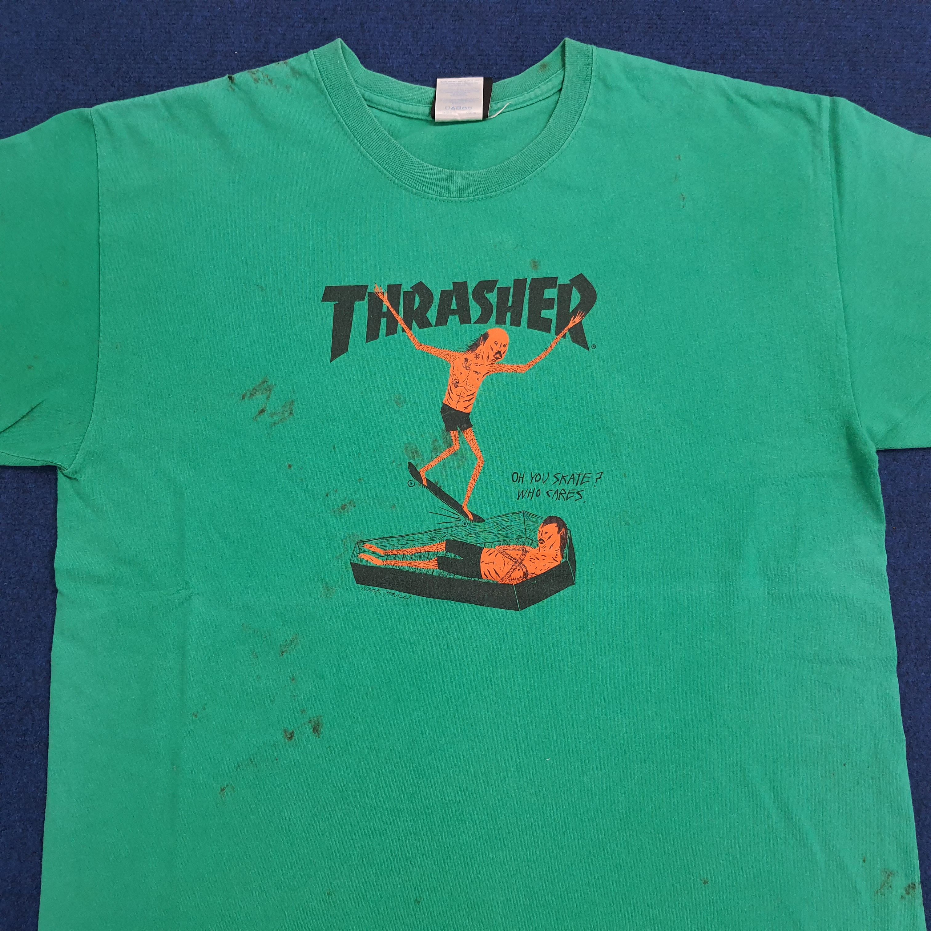 Thrasher THRASHER Skate T-shirt Size US L / EU 52-54 / 3 - 2 Thumbnail