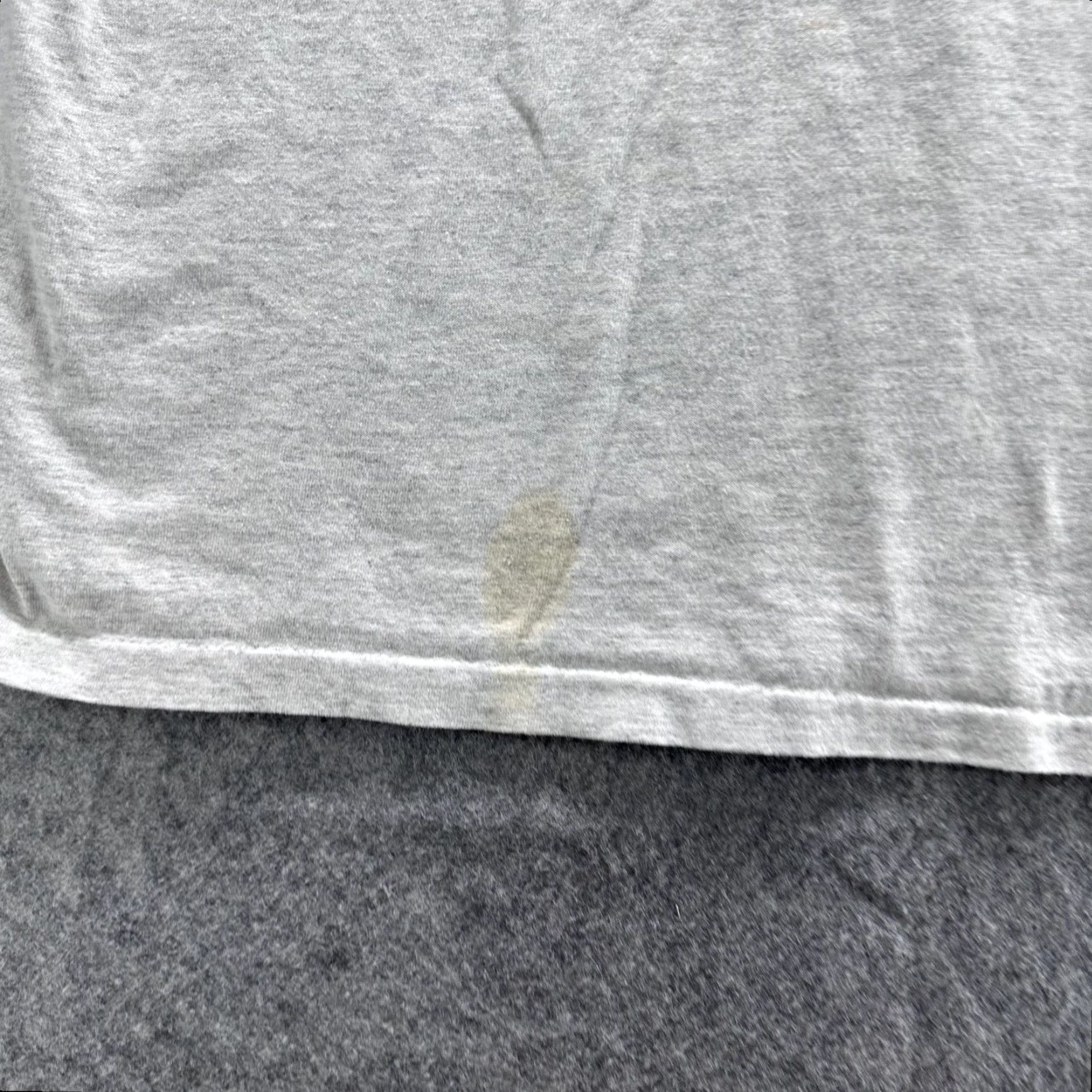 Hanes VINTAGE Hanes Shirt Mens XL Gray Blank Essential Accents Crewneck 90s Tee Size US XL / EU 56 / 4 - 2 Thumbnail