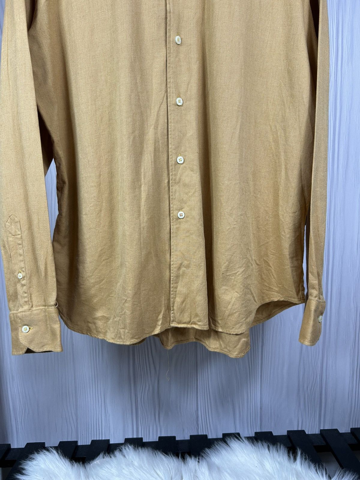 Corneliani Luxury Corneliani ID Button Up Shirt Size 17 1/2 - 44 Size US XL / EU 56 / 4 - 5 Thumbnail