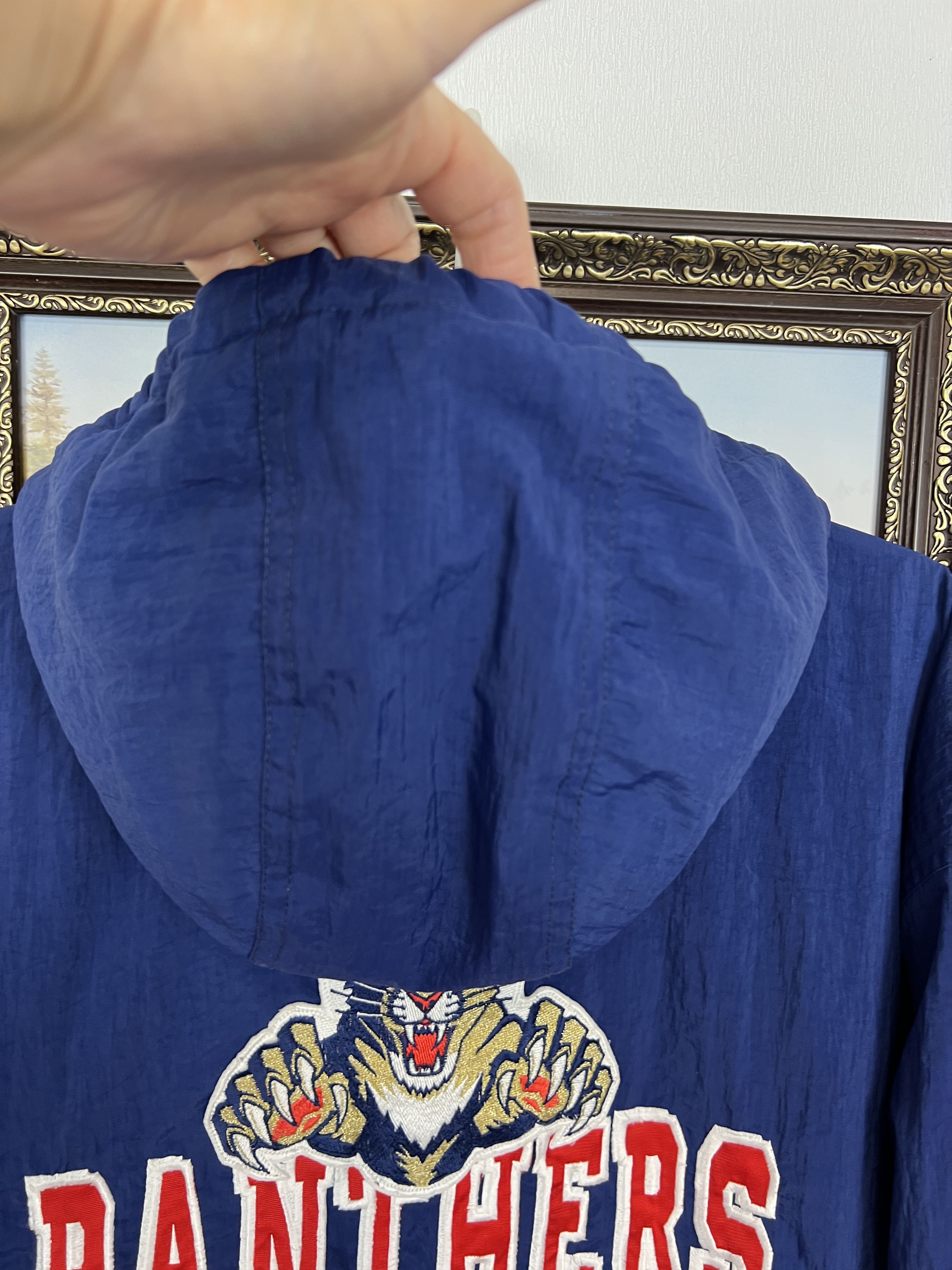 Apex Vintage 90's Apex Florida Panthers NHL 1/2 Zip Anorac Jacket Size US XL / EU 56 / 4 - 19 Thumbnail