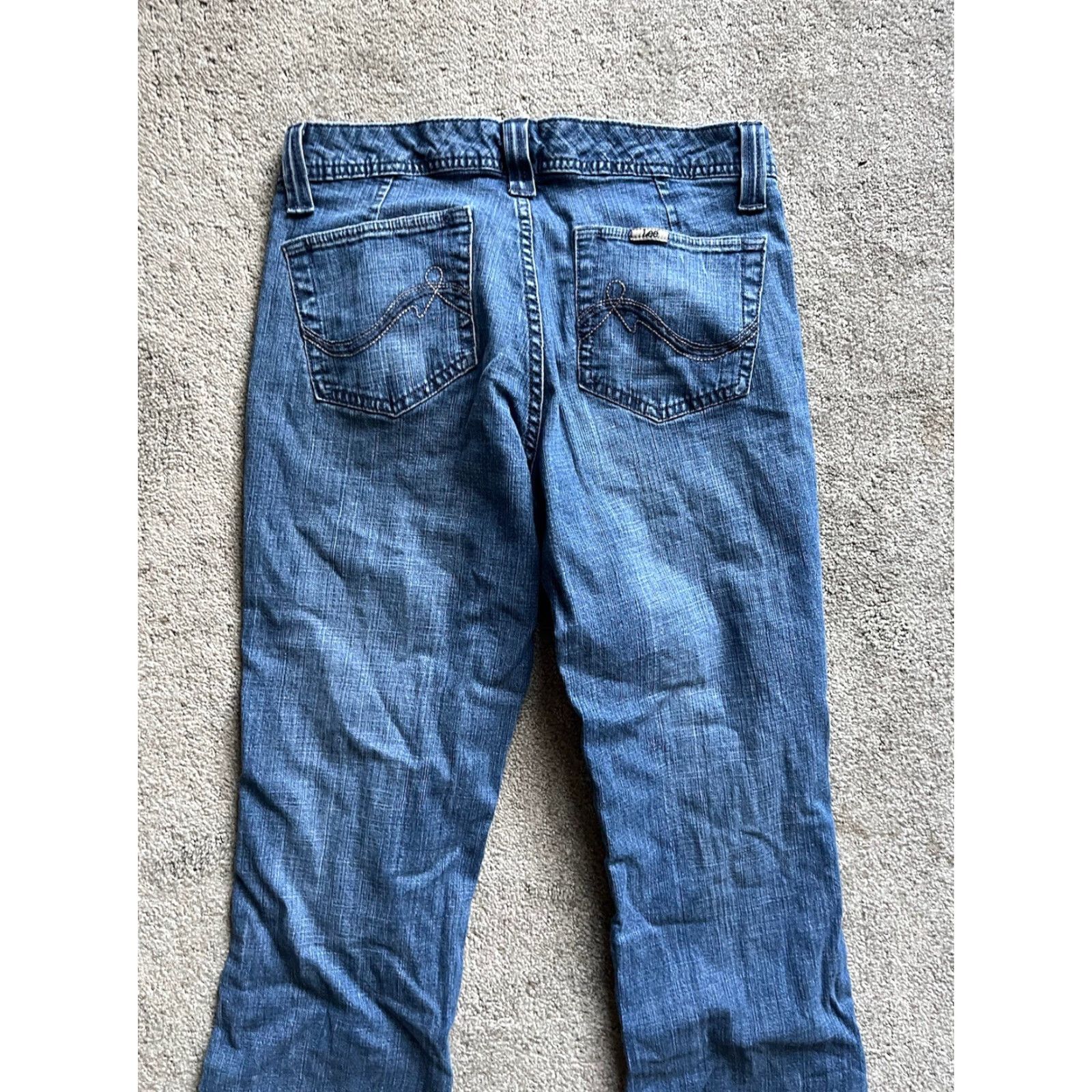 Lee VINTAGE Lee Natural Bootcut Jeans Women's 28W Medium Wash Denim 33in Inseam Women Size 28" / US 6 / IT 42 - 4 Thumbnail