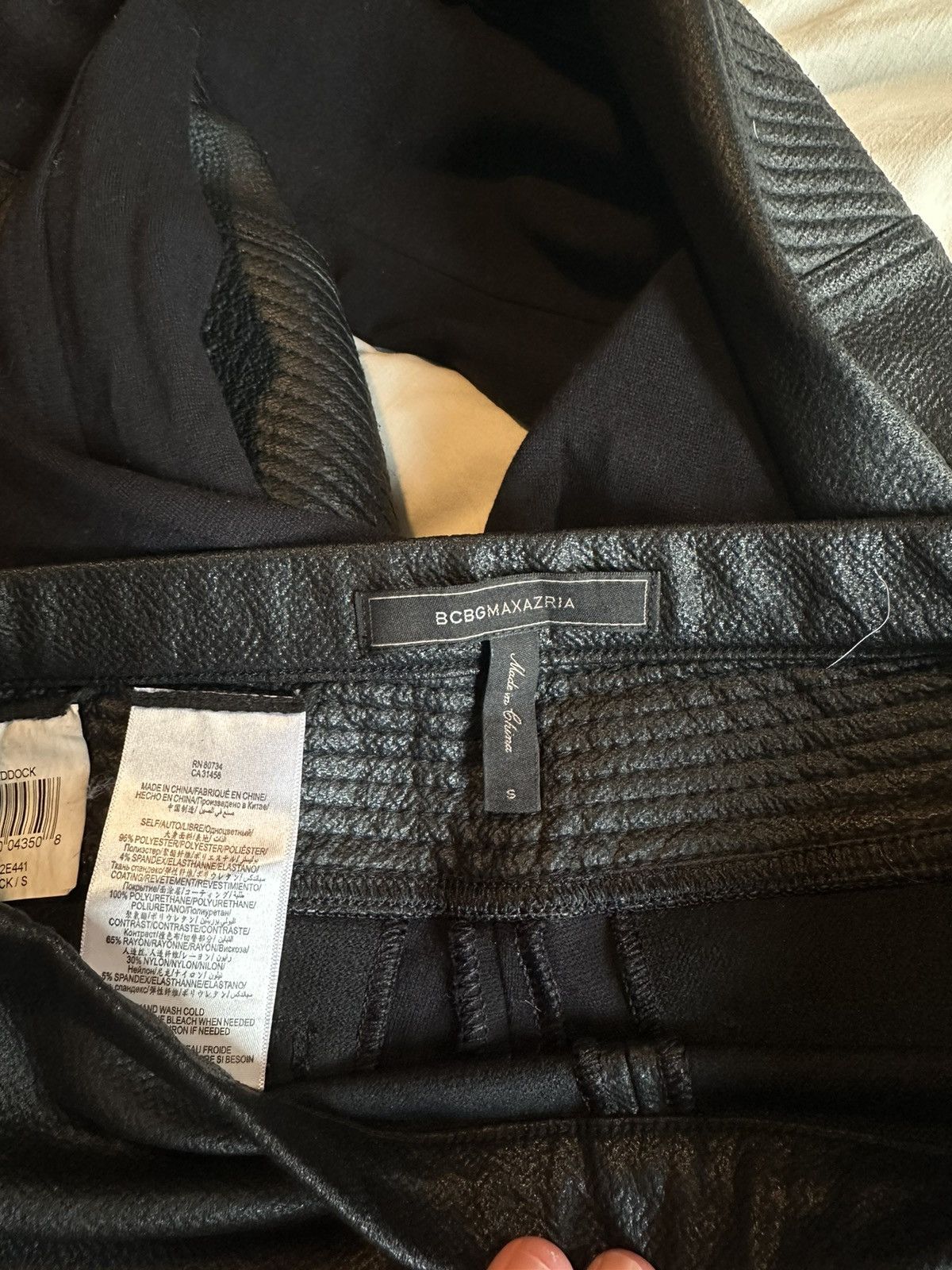 Bcbgmaxazria BCBG Max Azria vintage moto Maddox leggings Size 28" / US 6 / IT 42 - 4 Thumbnail
