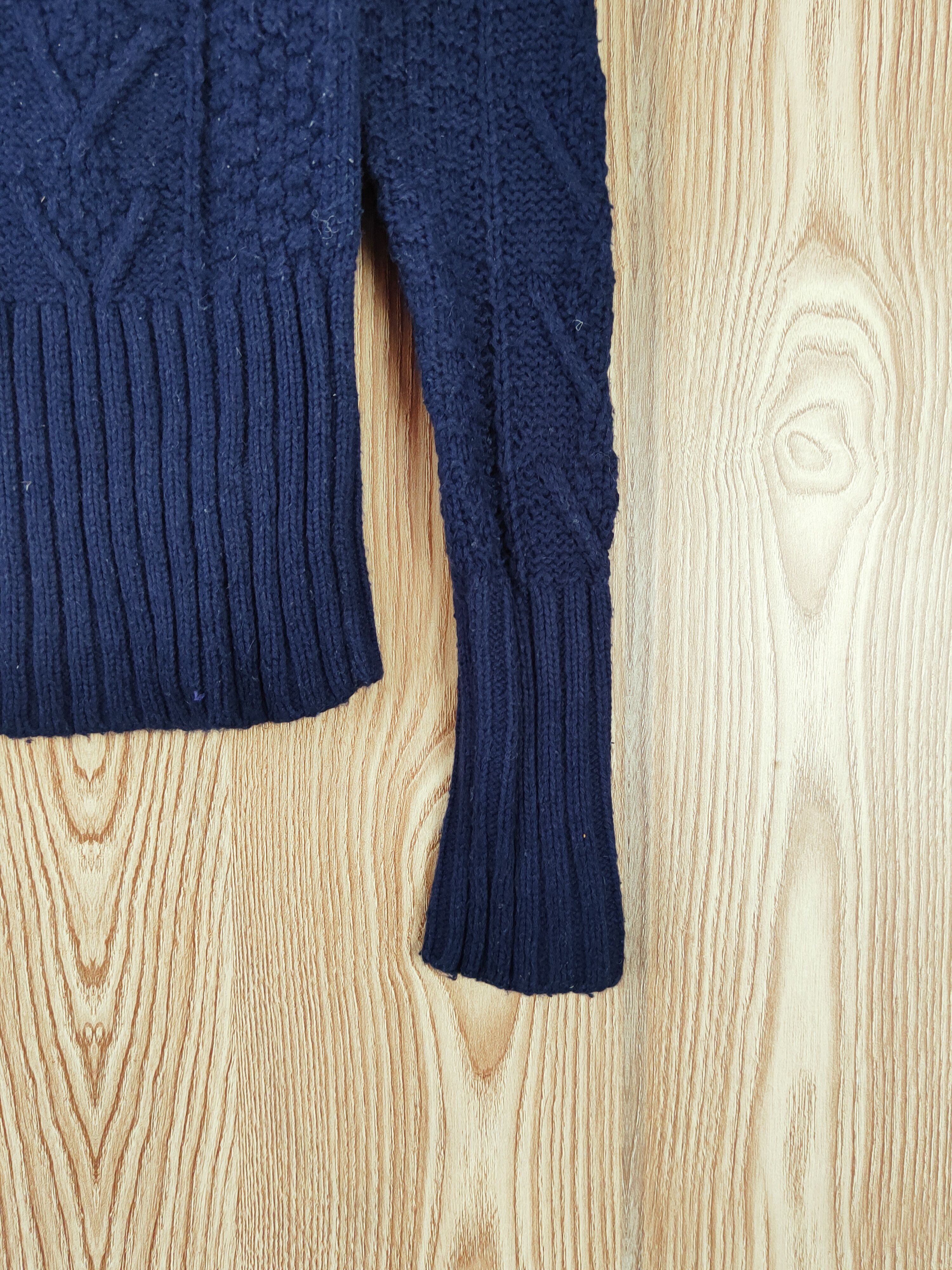 Gap × Vintage Gap Navy Knitwear Crop Tops#W249 Size XS / US 0-2 / IT 36-38 - 6 Thumbnail