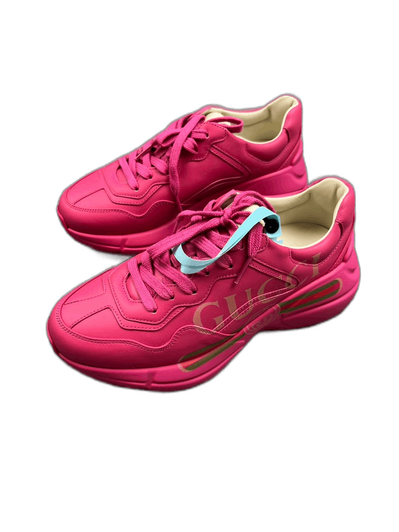 Gucci Gucci Pink Dad Sneakers Size 36.5 Size US 6.5 / EU 39-40 - 1 Thumbnail