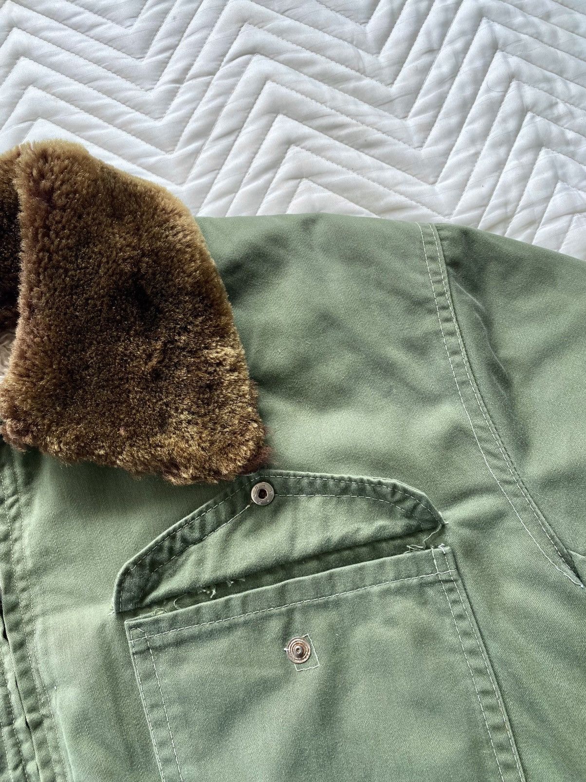 Vintage Vintage 50s US Air Force Sharpshooter Jacket Size US XL / EU 56 / 4 - 8 Thumbnail