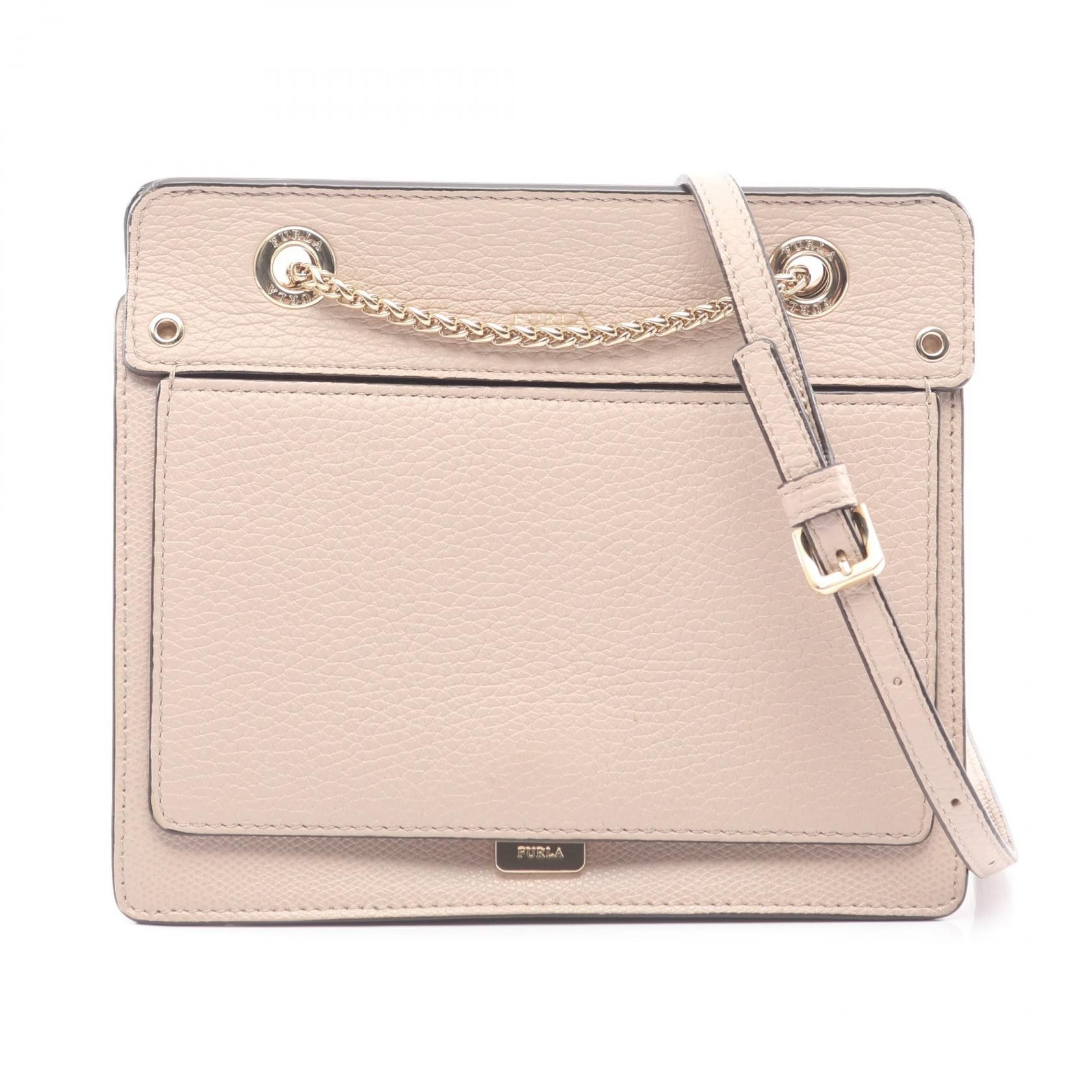 Furla Furla Furla LIKE S Leather Shoulder Bag Leather Shoulder Bag DUTY FREE for USA Size ONE SIZE - 1 Thumbnail