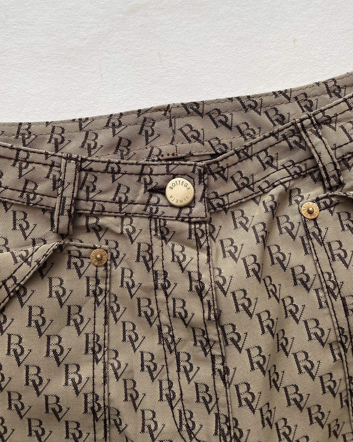 Bottega Veneta BOTTEGA VENETA MONOGRAM TROUSERS Size 26" / US 2 / IT 38 - 3 Thumbnail