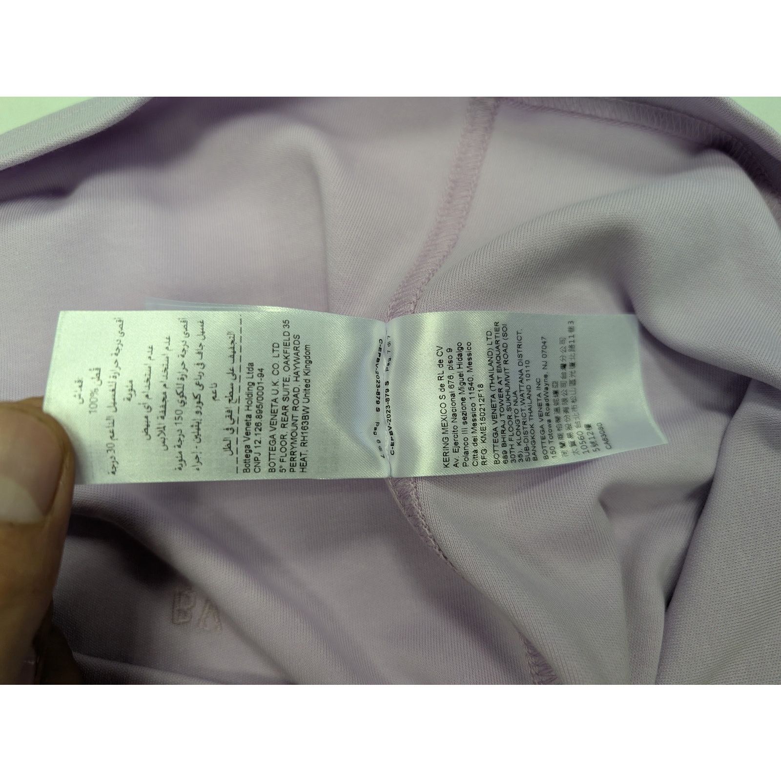 Bottega Veneta o1rshd1 Heavy Weight Fluid Jersey T-Shirt in Purple Size US S / EU 44-46 / 1 - 20 Thumbnail