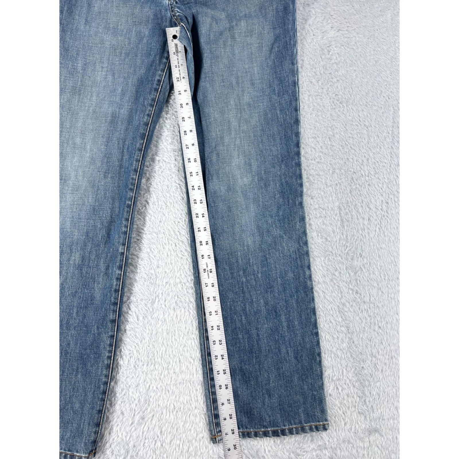 J.Crew VINTAGE J.CREW Jeans Women 8 Blue Denim Straight Leg Mid Rise 30x30 Jeans Women Blue 30x30 Mens? Size 30" / US 8 / IT 44 - 7 Thumbnail