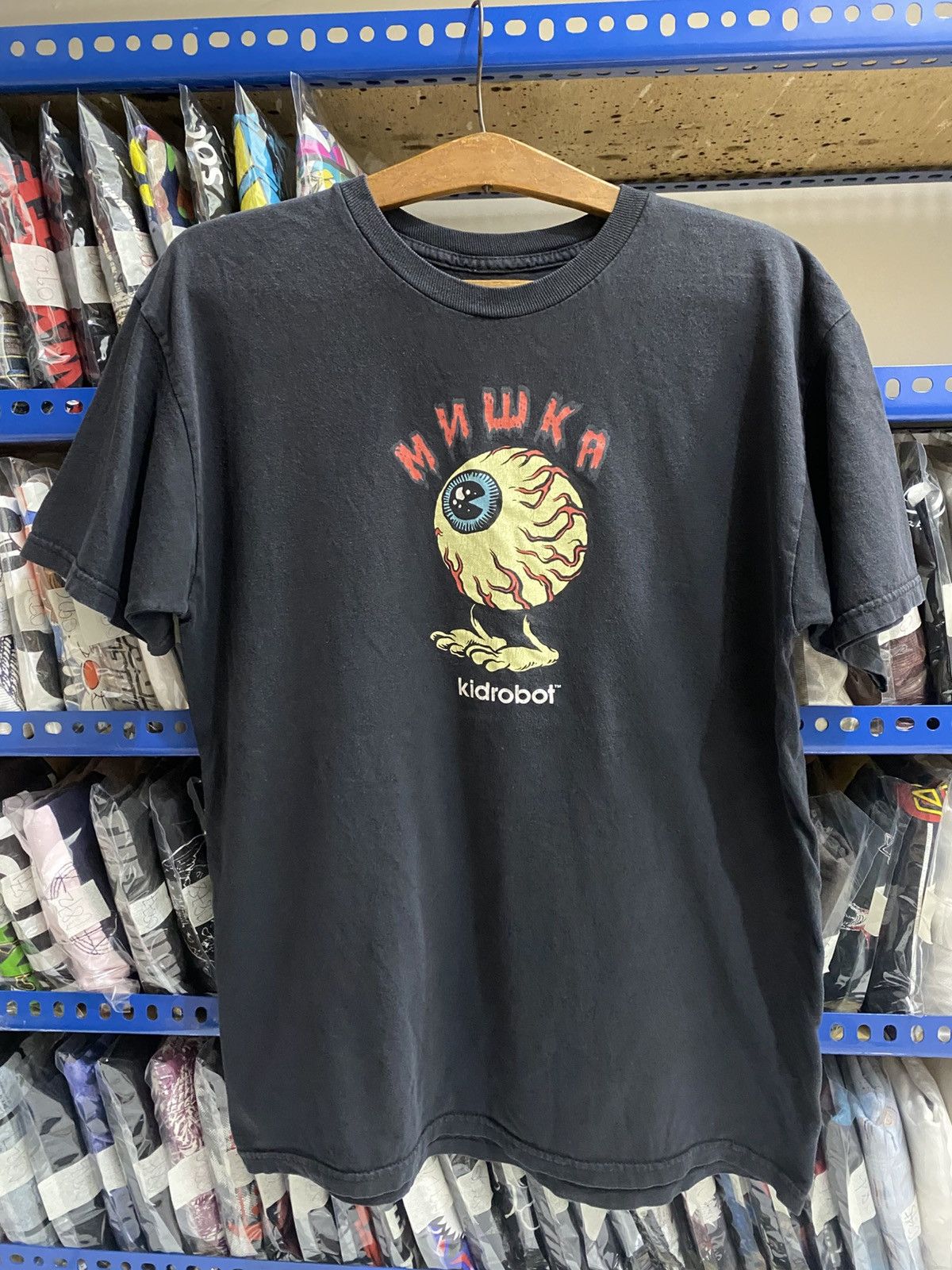 Mishka MNWKA X KIDROBOT TSHIRT Size US M / EU 48-50 / 2 - 1 Thumbnail