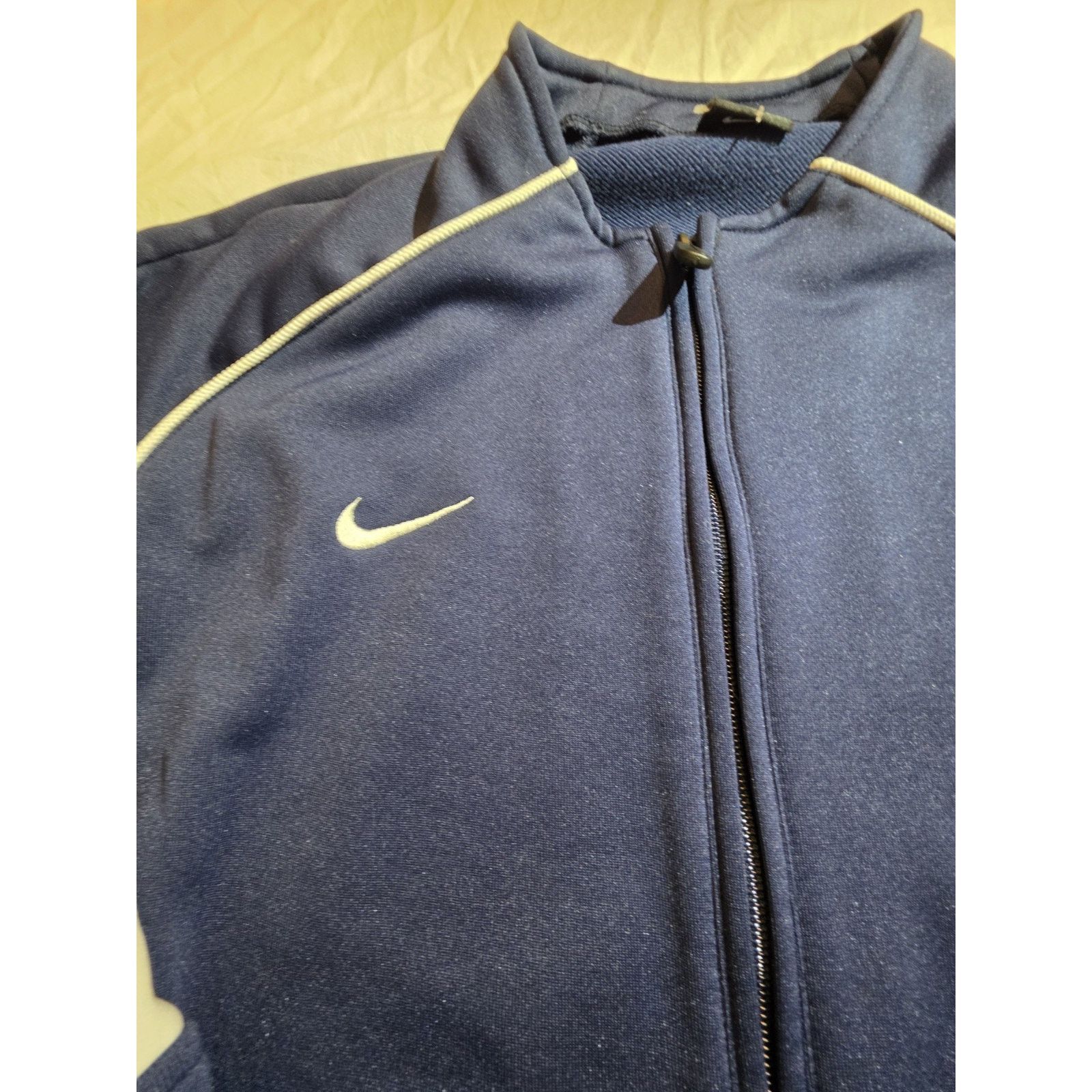 Nike Nike Men's Size Large Full Zip Lightweight Navy Blue Track Size US L / EU 52-54 / 3 - 2 Thumbnail