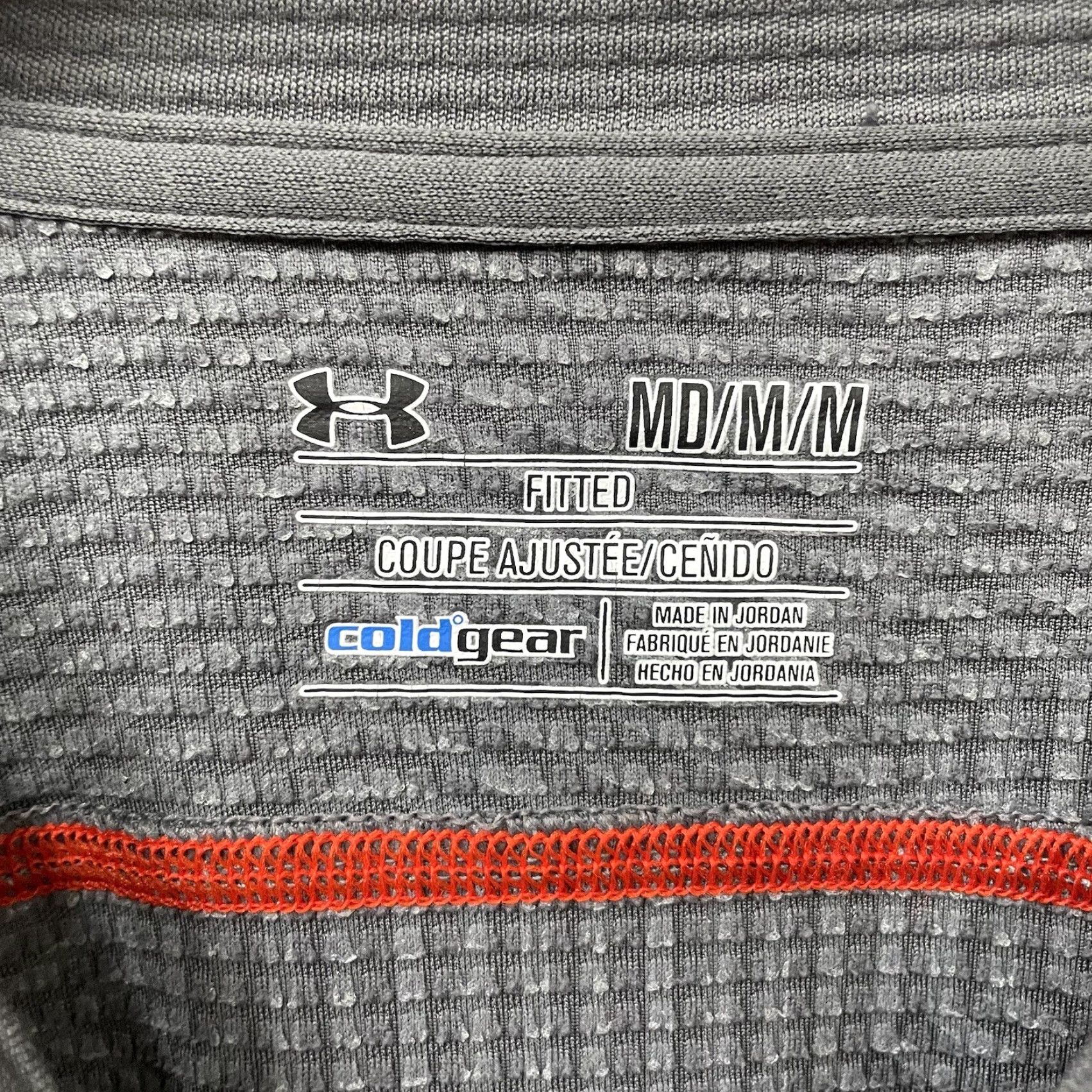 Under Armour VINTAGE? (no) Under Armour Shirt Mens Adult Medium Gray Long Sleeve Tee ColdGear Athletic Fitted Activewear Size US M / EU 48-50 / 2 - 4 Thumbnail