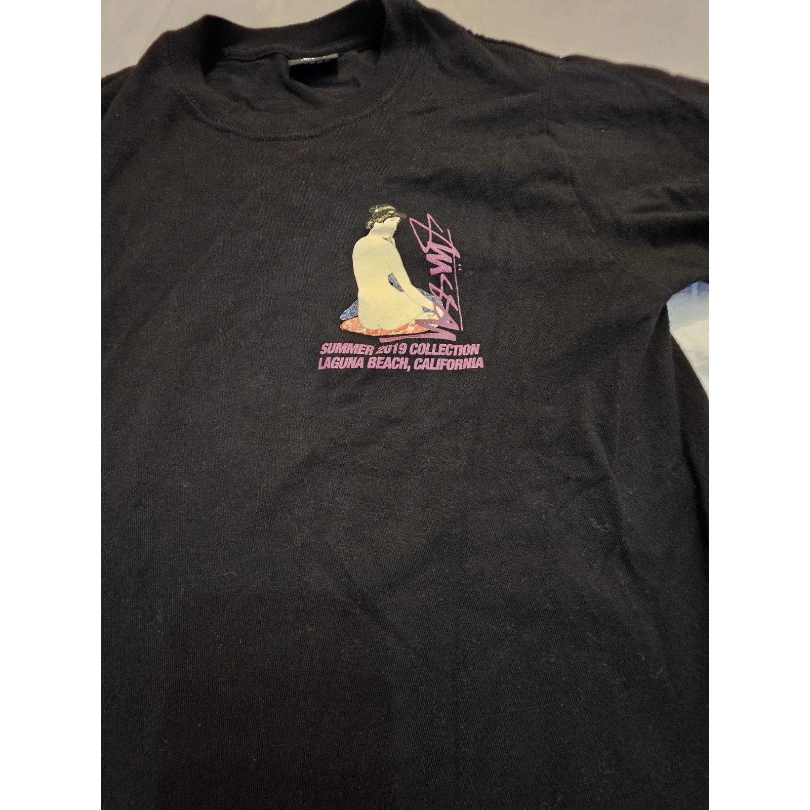 Stussy Stussy Men's Size Small Black Short Sleeve T-Shirt Size US S / EU 44-46 / 1 - 2 Thumbnail