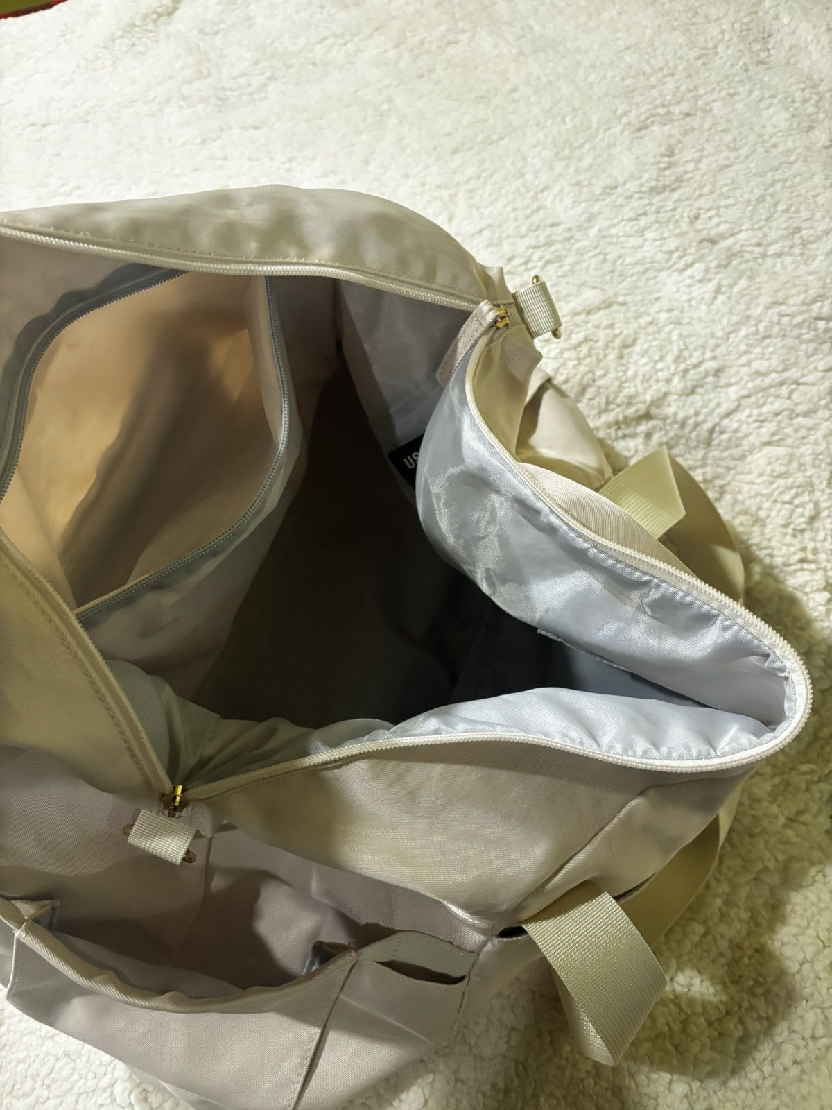 Other Cream colored duffel bag Size ONE SIZE - 4 Thumbnail