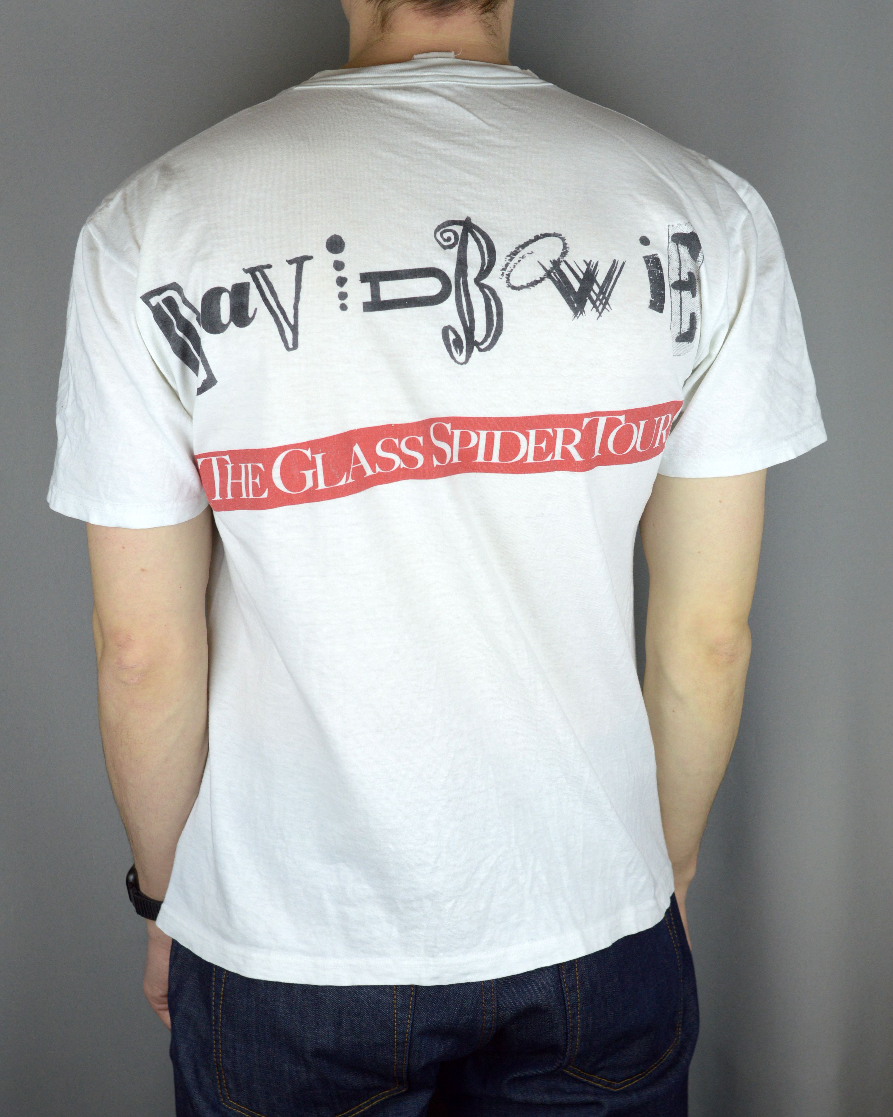 Band Tees × Vintage Vintage David Bowie The Glass Spider tour 1987 t shirt Size US L / EU 52-54 / 3 - 2 Thumbnail