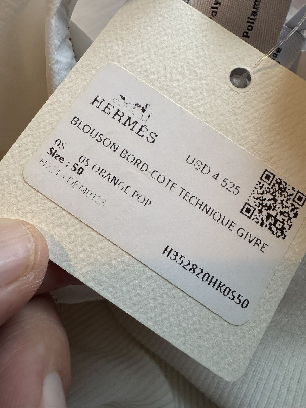 Hermes HERMES jacket study description and real tape measurements Size US M / EU 48-50 / 2 - 23 Thumbnail
