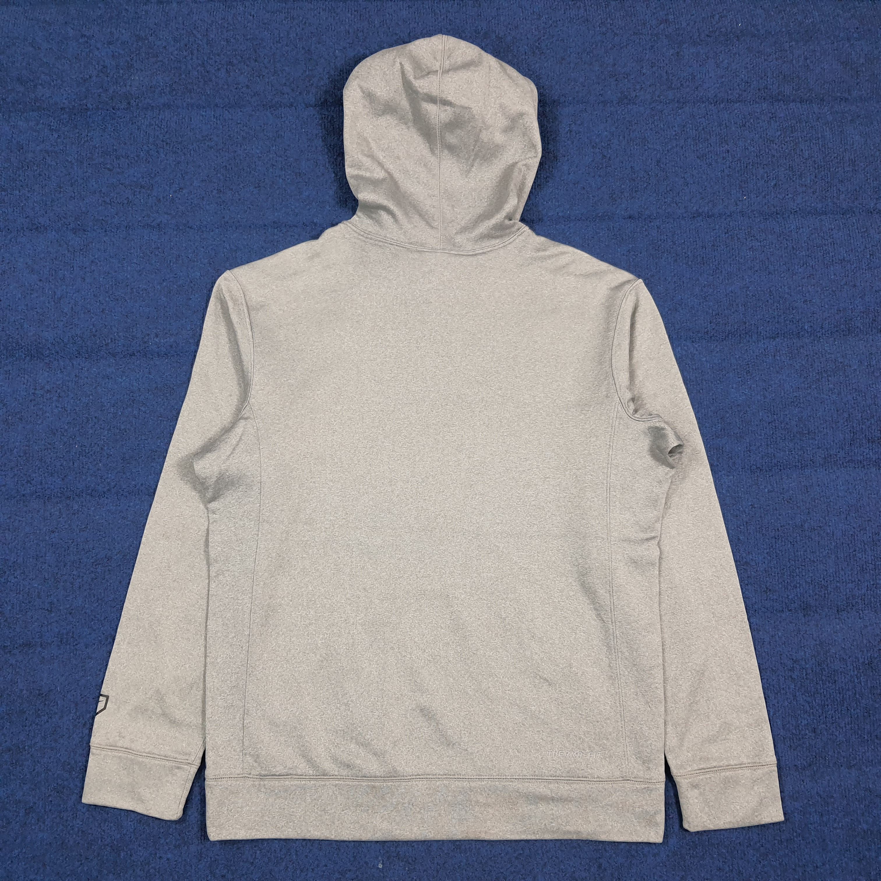 Nike Vintage Nike SHADO Baseball Gray Hoodie C296N2 Size US M / EU 48-50 / 2 - 3 Thumbnail