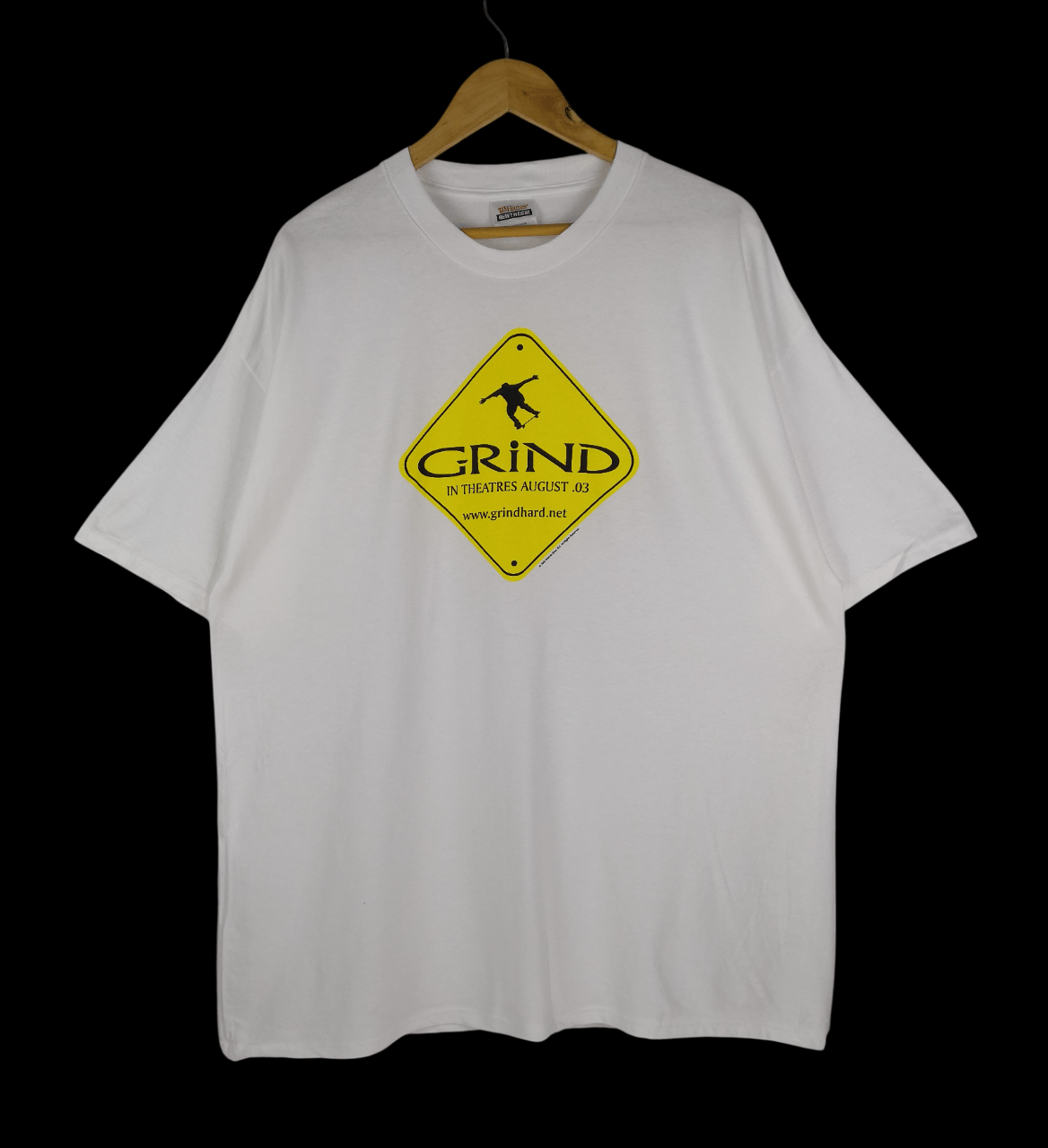 Vintage Vintage Grind Skate Tee Movie Promo T-Shirt Size US XL / EU 56 / 4 - 2 Thumbnail