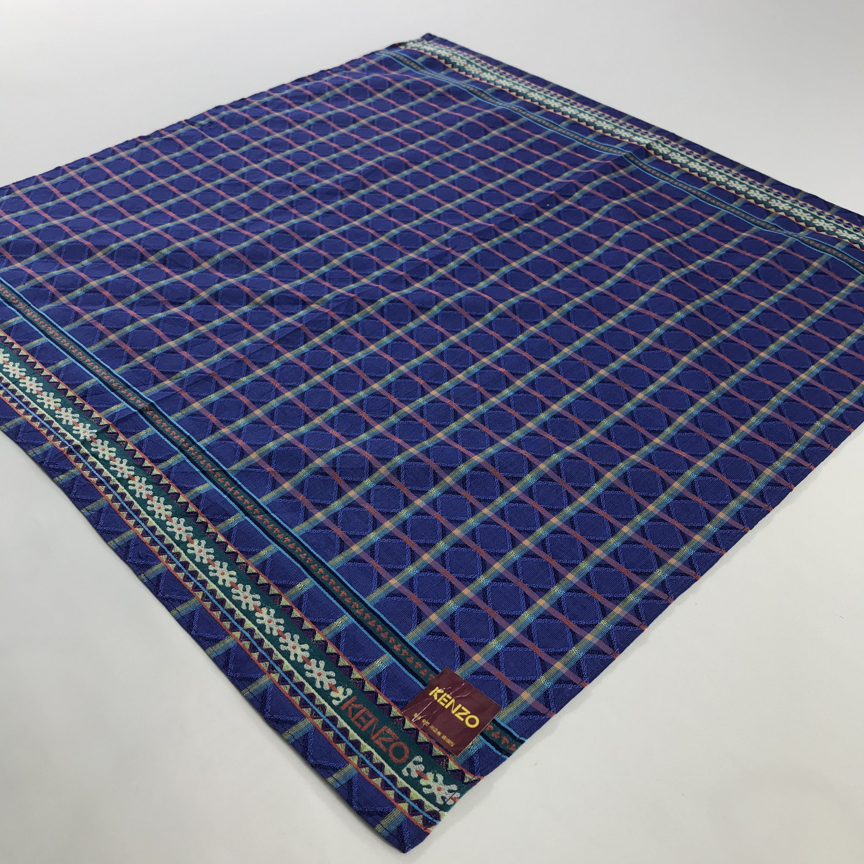 Kenzo × Vintage Kenzo Bandana / Handkerchief / Neckerchief - S549 Size ONE SIZE - 2 Thumbnail