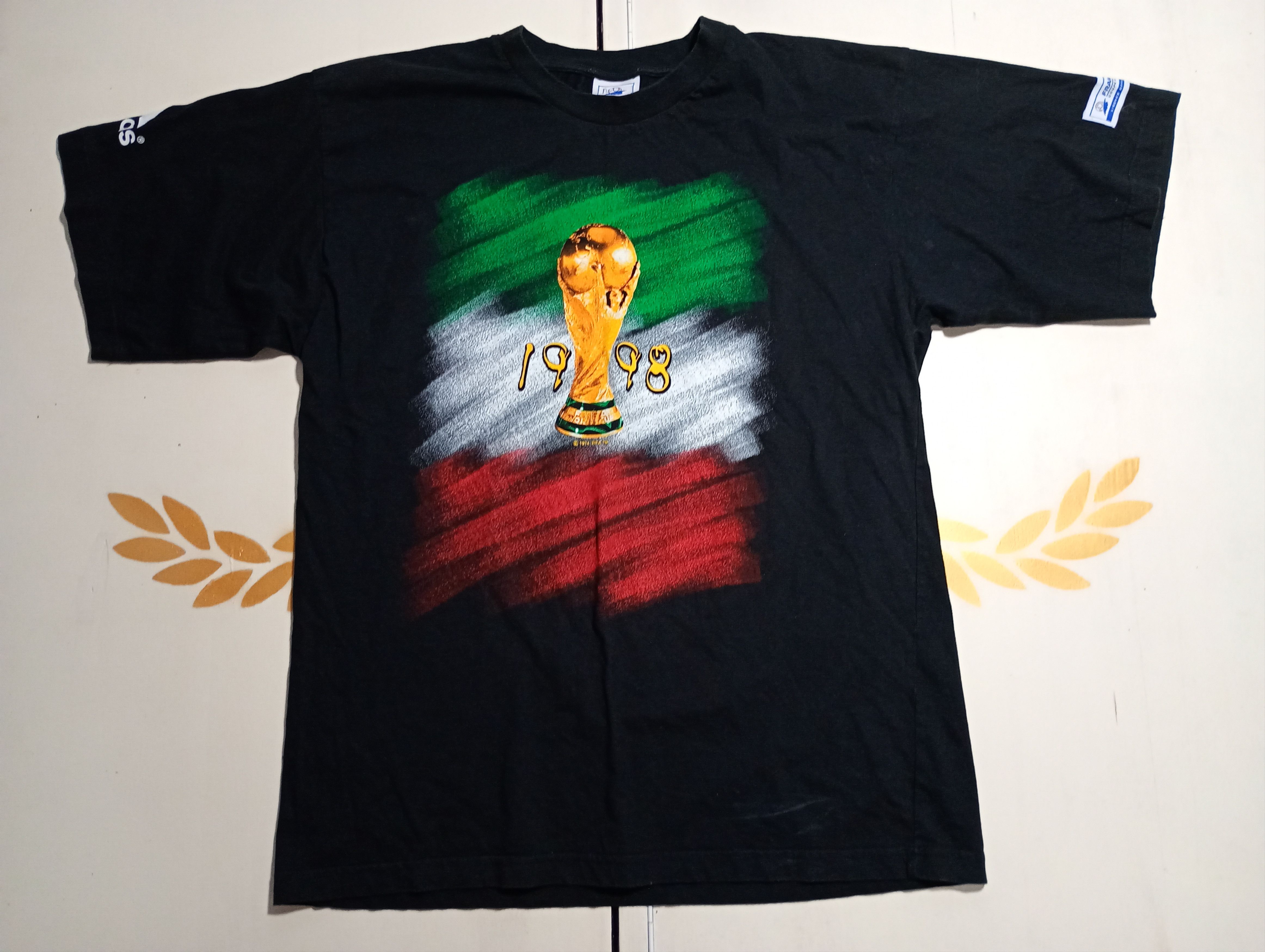 Adidas France 98 CUP T -Shirt Vintage
