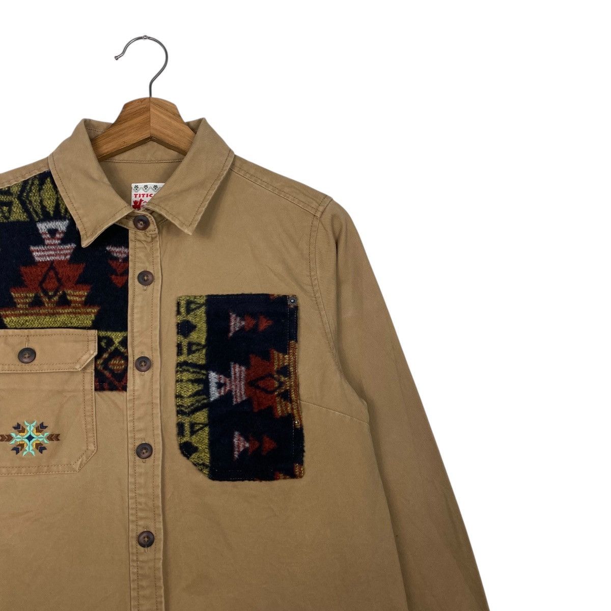 Japanese Brand Titicaca navajo shirt Size US S / EU 44-46 / 1 - 5 Thumbnail