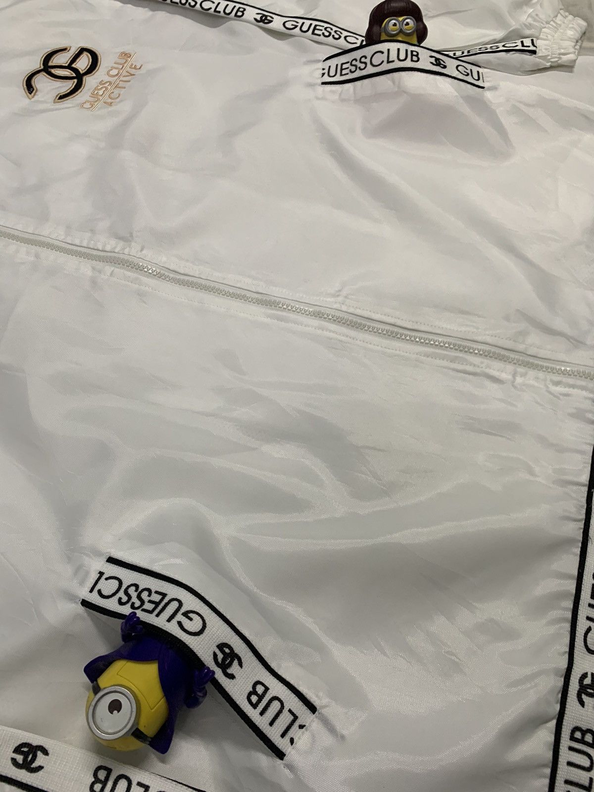 Guess Vintage Guess Club Big Logo Embroidered Jacket like Chanel Size US XL / EU 56 / 4 - 8 Thumbnail