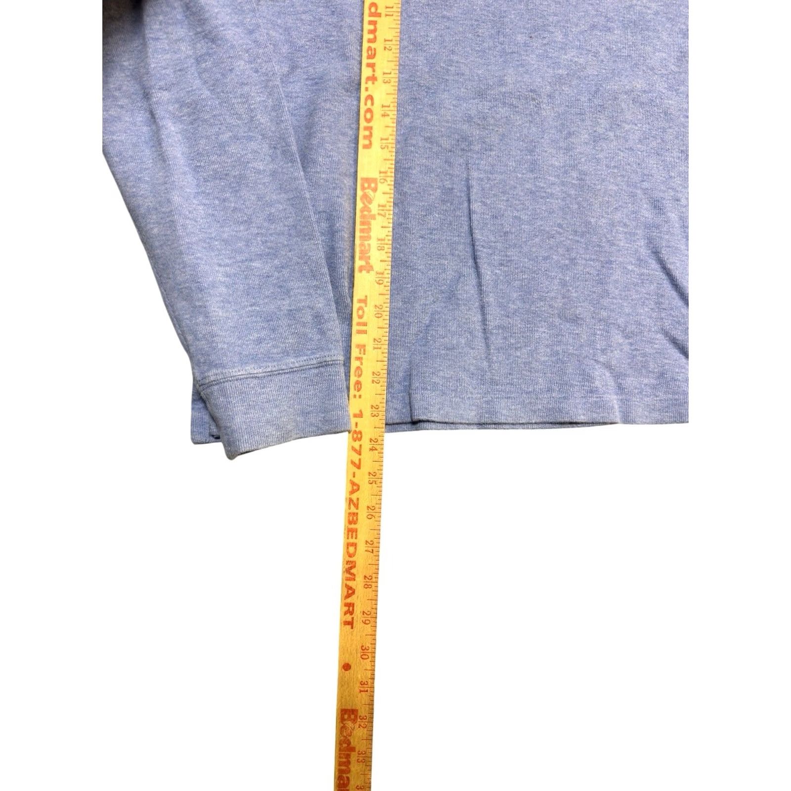 Polo Ralph Lauren Polo Ralph Lauren Sweater Mens M Blue Estate Mock Zip Pullover Pony Logo Knit Cotton Long Sleeve Casual Size US M / EU 48-50 / 2 - 5 Thumbnail