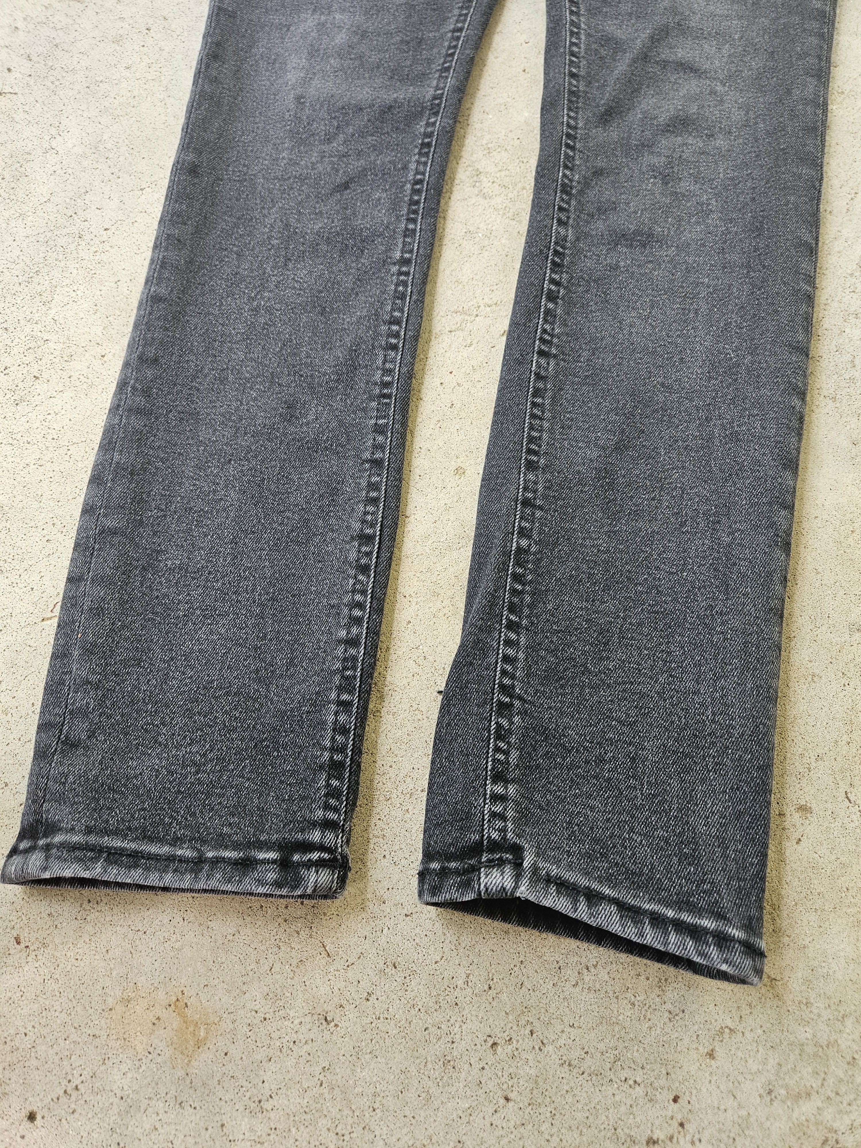 Acne Studios Blå Konst Peg Used Blk Patch Black Denim Jeans Size US 29 - 3 Thumbnail