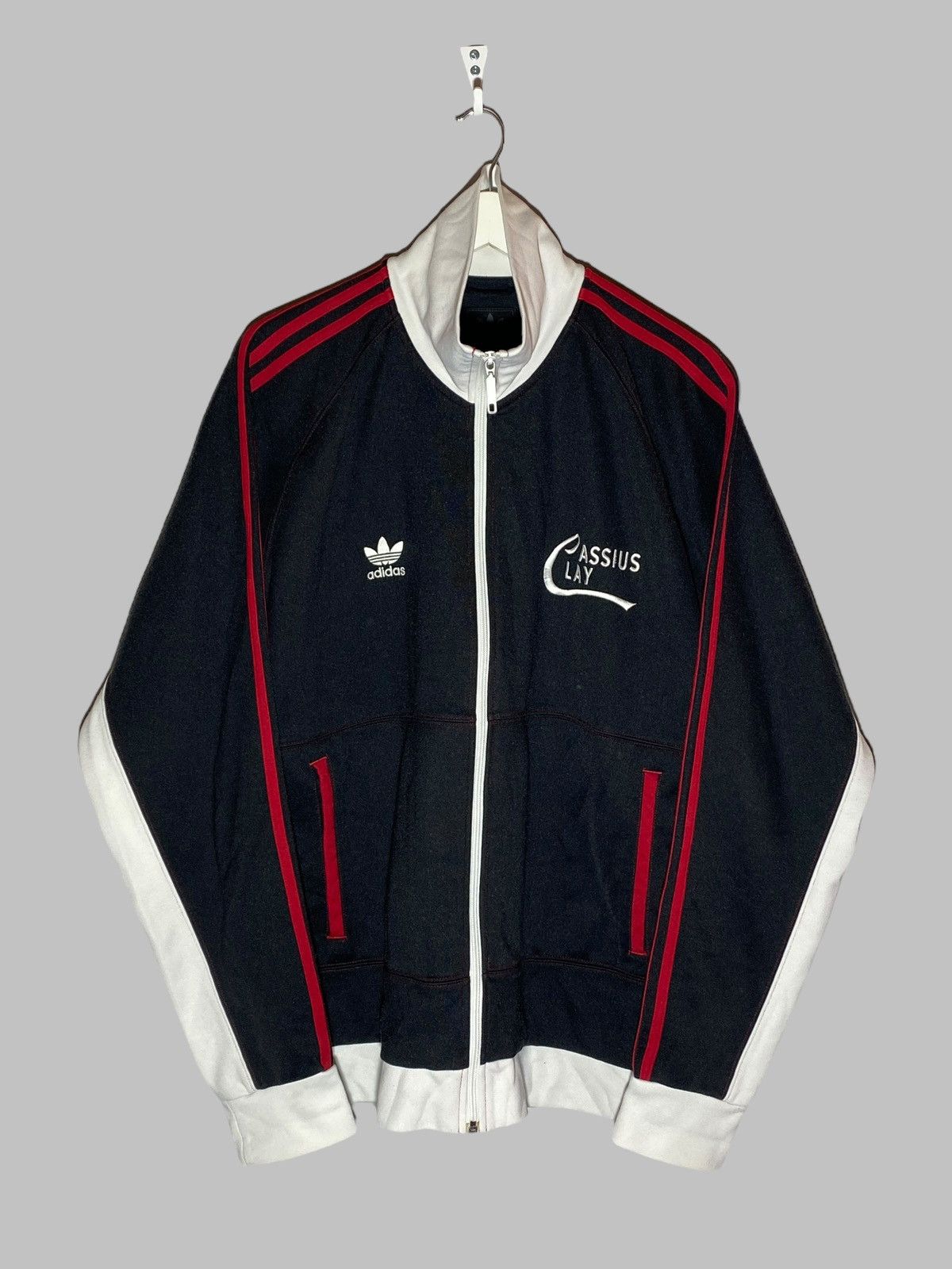 Adidas 🔥 RARE ADIDAS CASSIUS CLAY TRACK JACKET BOXING LEGEND VIBES Size US XL / EU 56 / 4 - 1 Thumbnail