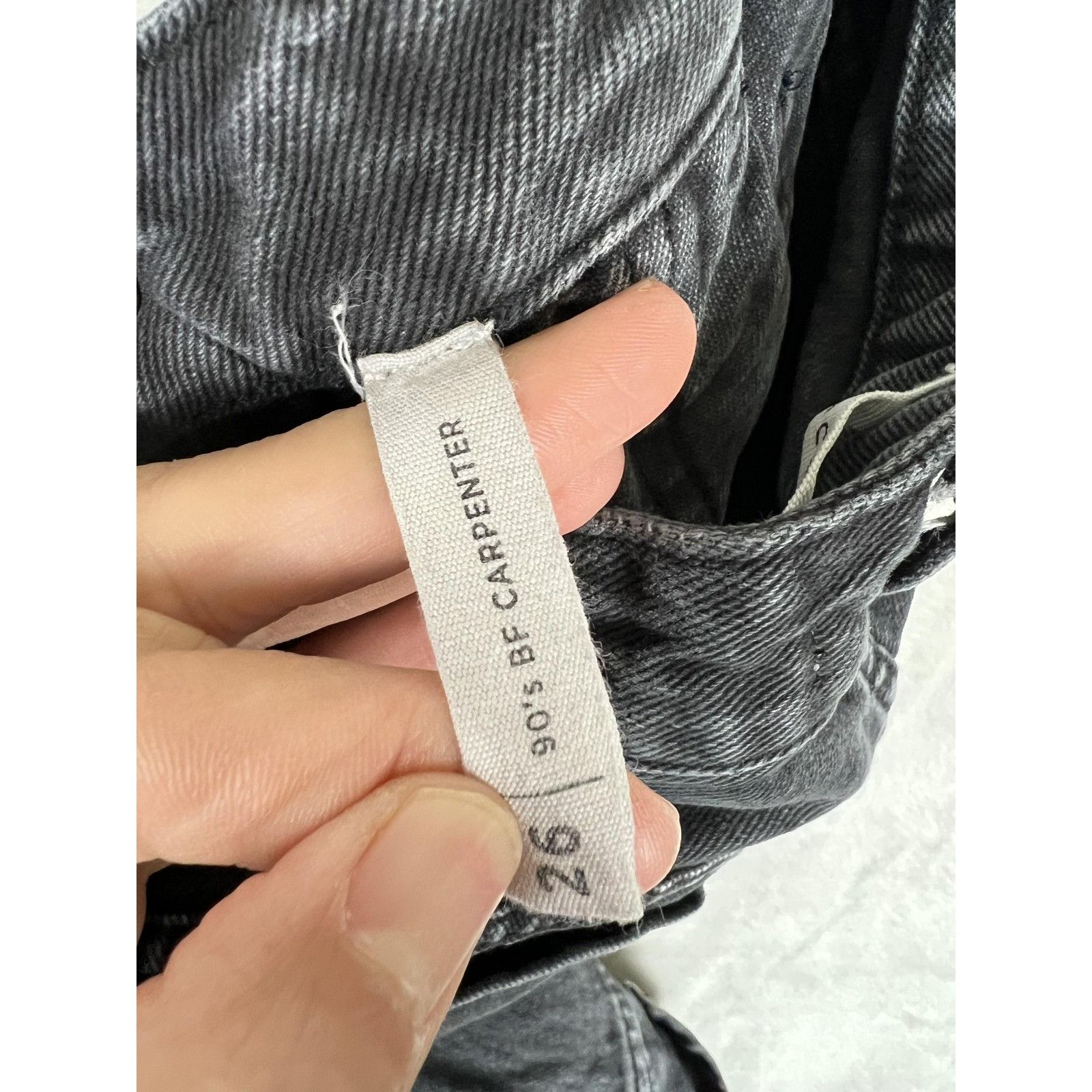 Pacsun PacSun 90s BF Carpenter Jeans Womens 26 Gray Boyfriend Relax Size 26" / US 2 / IT 38 - 5 Thumbnail