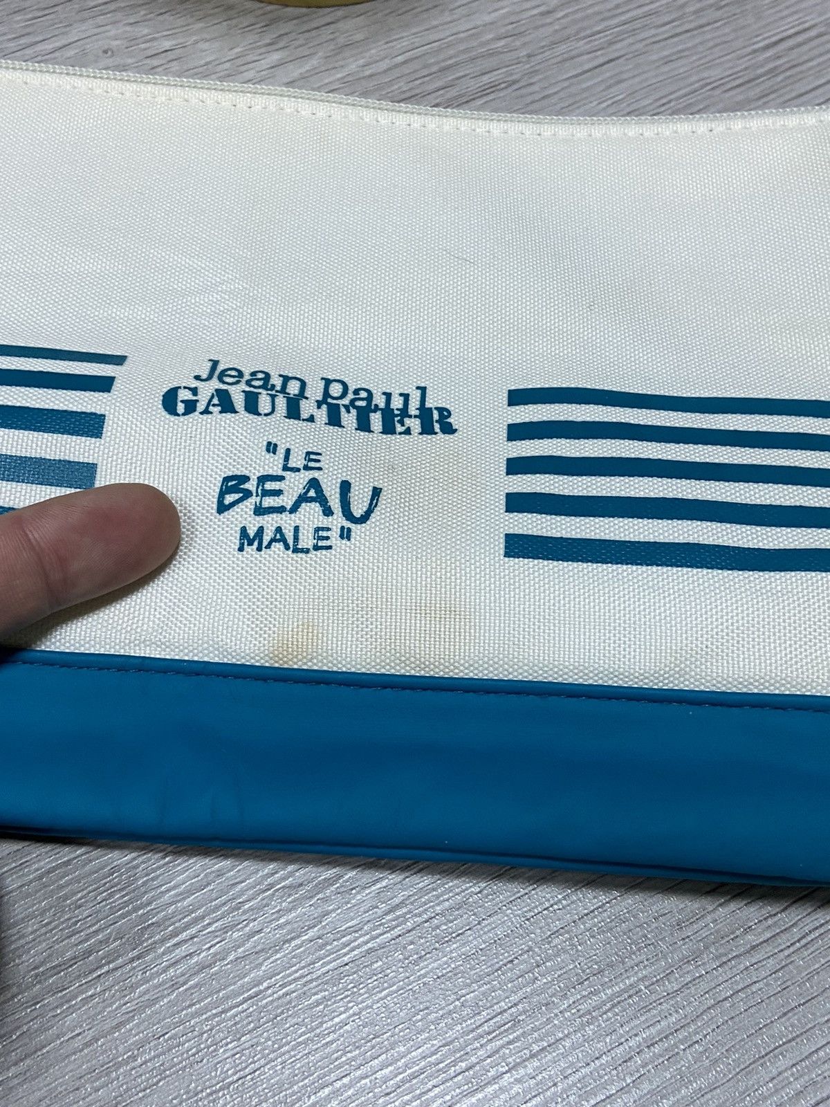 Jean Paul Gaultier Jean Paul Gaultier Le Beau Male cosmetic pouch bag Size ONE SIZE - 11 Thumbnail