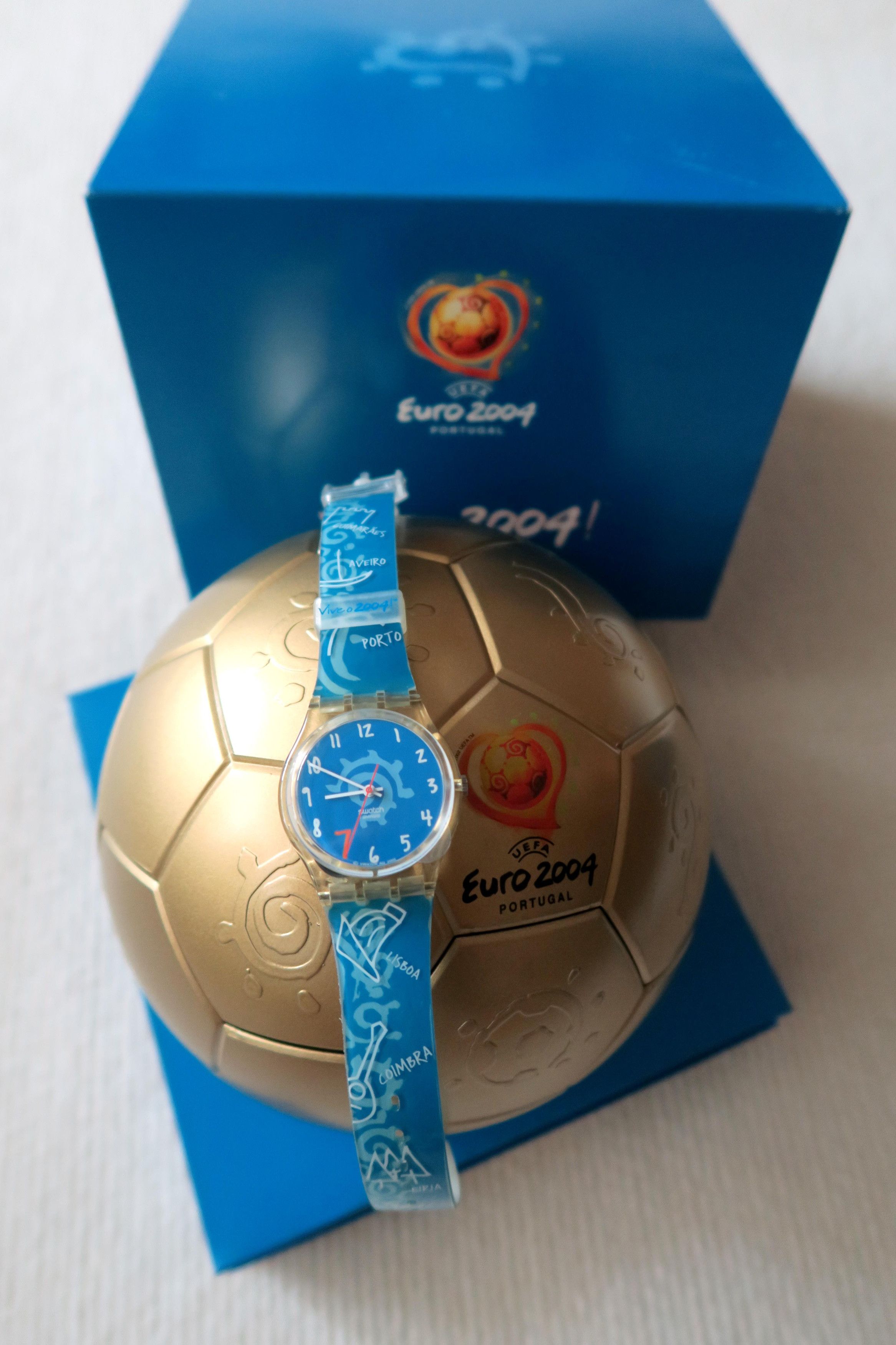 Swatch Swatch x UEFA Limited Euro 2004 Commemorative Watch Size ONE SIZE - 9 Thumbnail