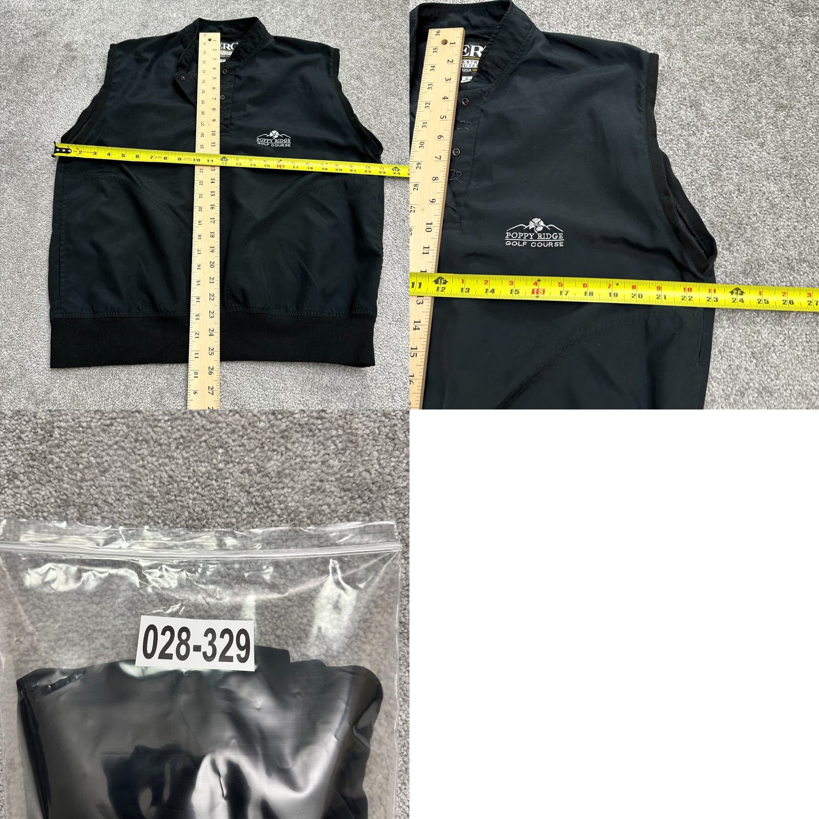 Vintage VINTAGE Zero Restriction Vest Womens M Black 1/4 Snap Outerwear Golf Sports Size M / US 6-8 / IT 42-44 - 8 Thumbnail