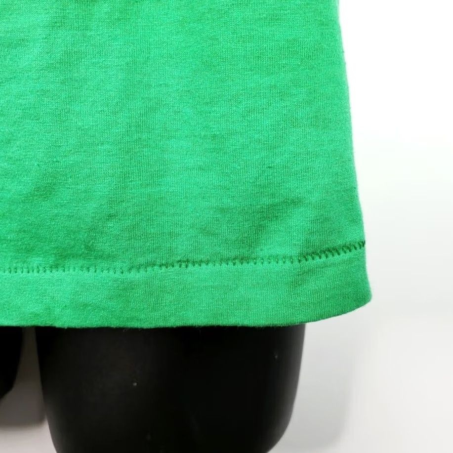 Vintage VINTAGE Screen Stars T Shirt Softball 80s Mens Large Green Short Sleeve Crew Neck 50/50 Made In USA Graphic Tee Girls/Mens Size US L / EU 52-54 / 3 - 4 Thumbnail