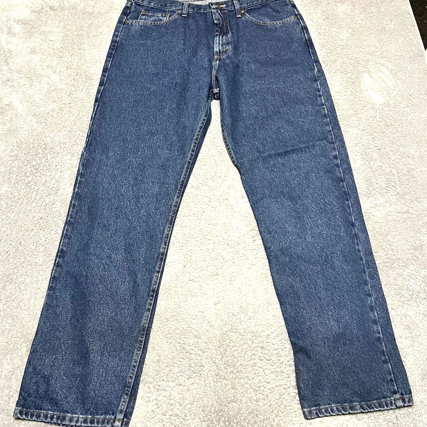 Wrangler Wrangler Jeans Pants Denim Straight Relaxed Mens 38 x34 able Size US 38 / EU 54 - 4 Thumbnail