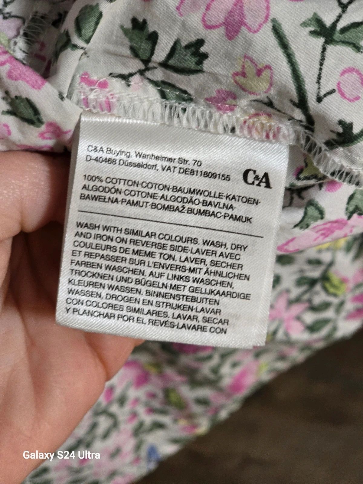 C&A floral summer dress Size 3XL / US 20-22 - 6 Thumbnail