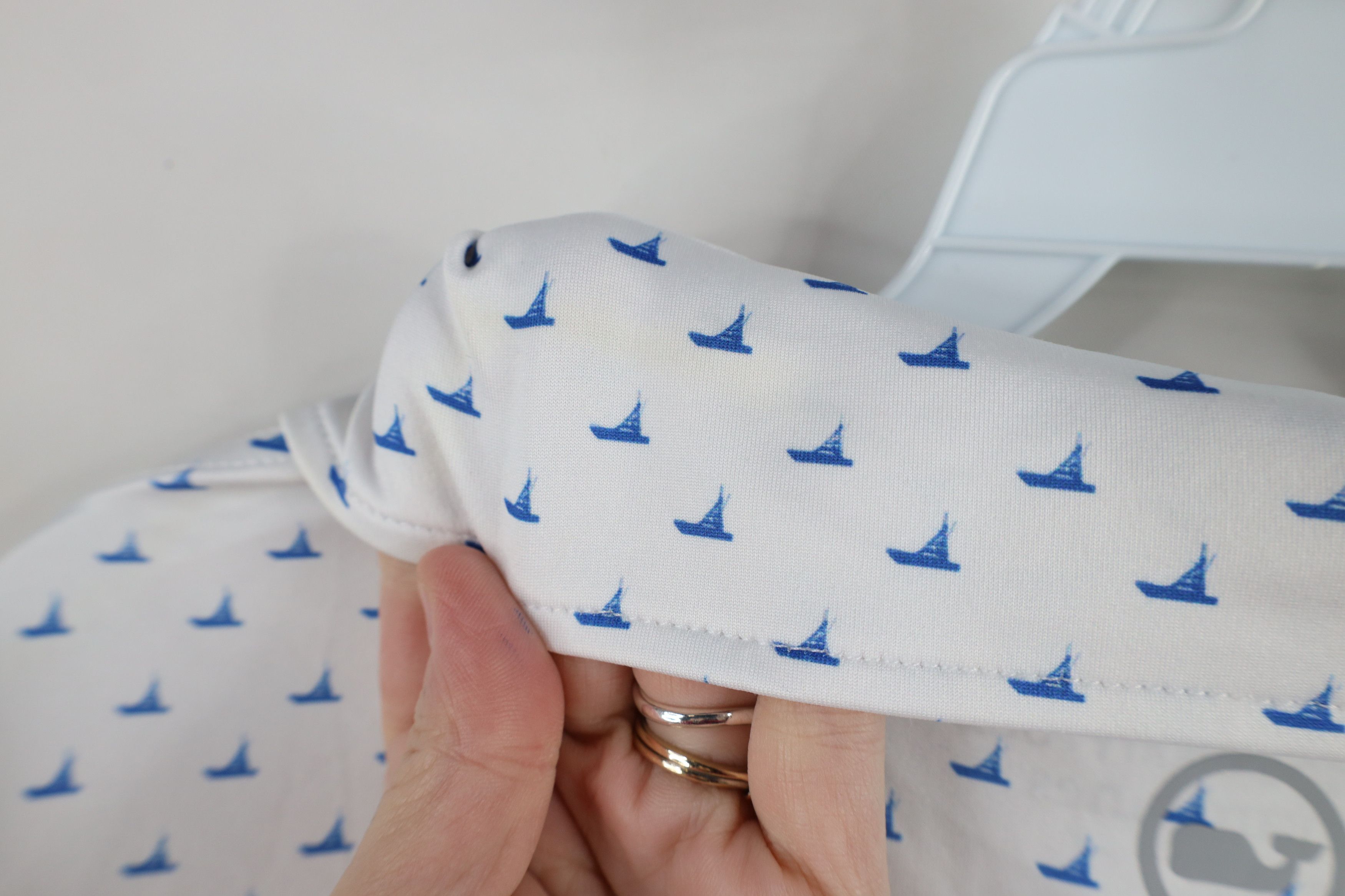 Vineyard Vines × Vintage Vineyard Vines Go Sankaty Sailboat All Over Print Whale Polo Size US XL / EU 56 / 4 - 9 Thumbnail