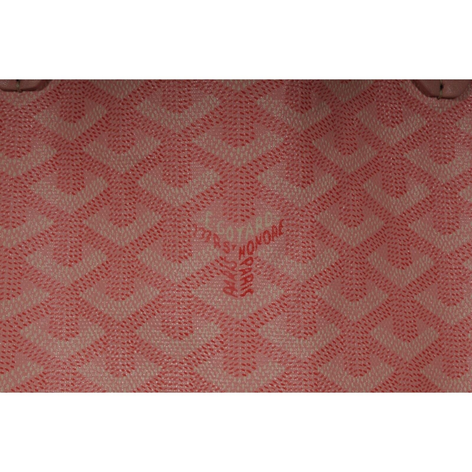 Goyard St. Louis PM Tote Bag Pink Limited Edition Shoulder - 02198 Size ONE SIZE - 4 Thumbnail