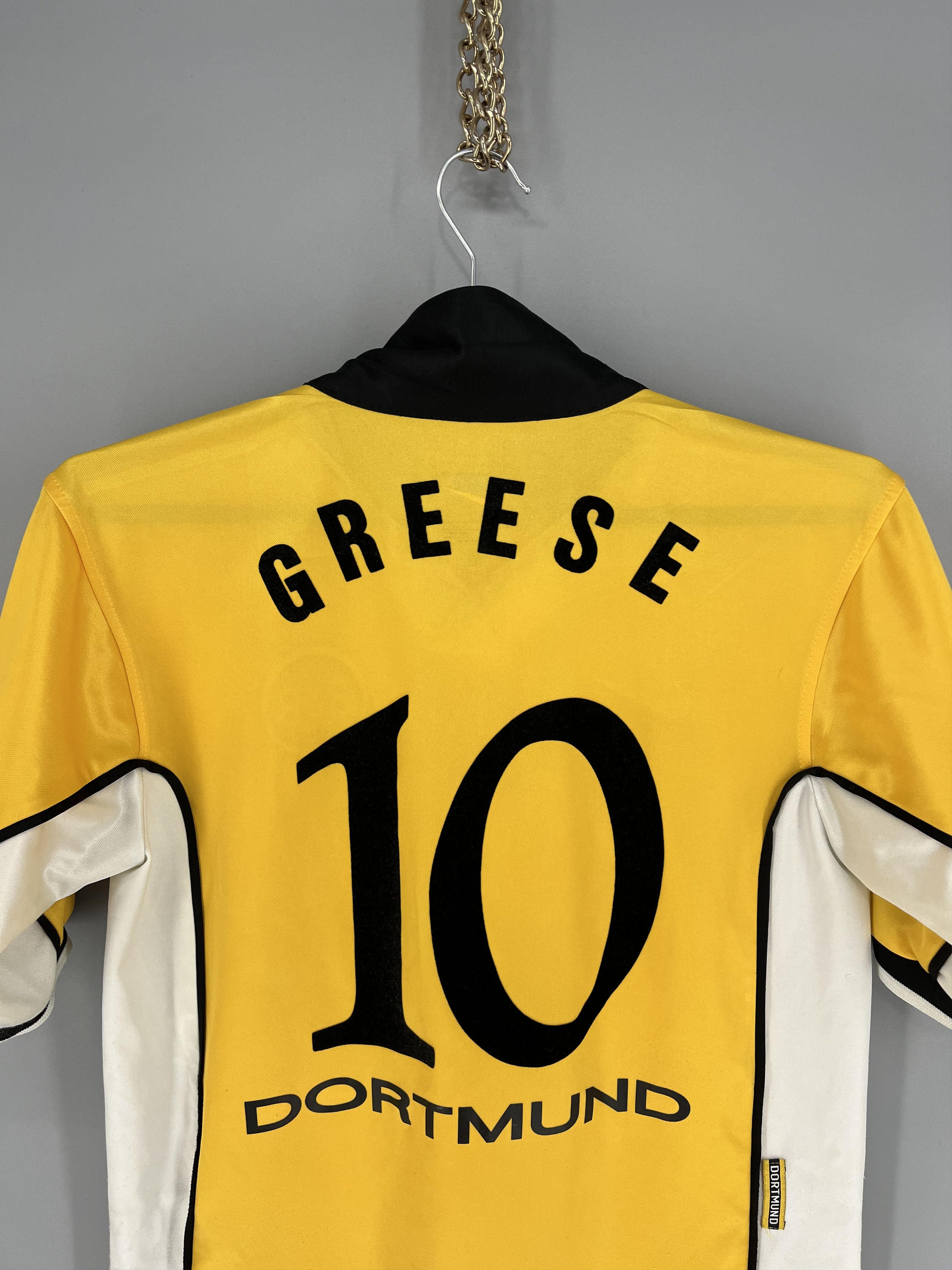 Nike BORUSSIA DORTMUND 1998/99 HOME FOOTBALL SHIRT SOCCER JERSEY Size US XS / EU 42 / 0 - 15 Thumbnail