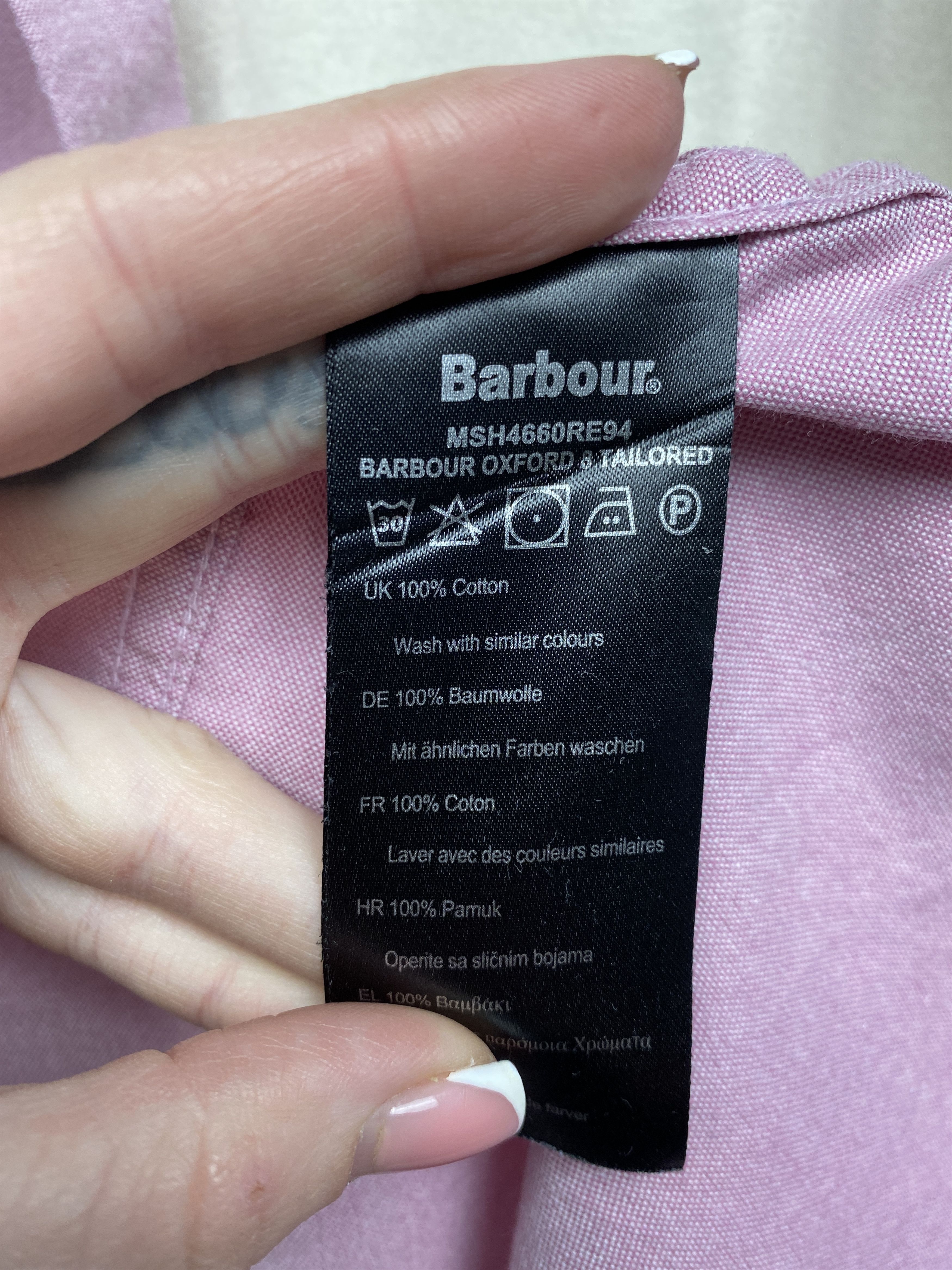 Barbour Barbour Vintage Mens Long Sleeve Shirt Size US XL / EU 56 / 4 - 6 Thumbnail