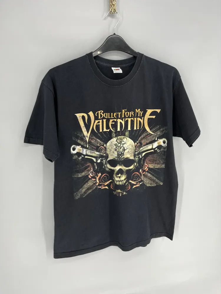 Band Tees × Vintage Vintage y2k bullet for my valentine band tshirt Size US L / EU 52-54 / 3 - 2 Thumbnail
