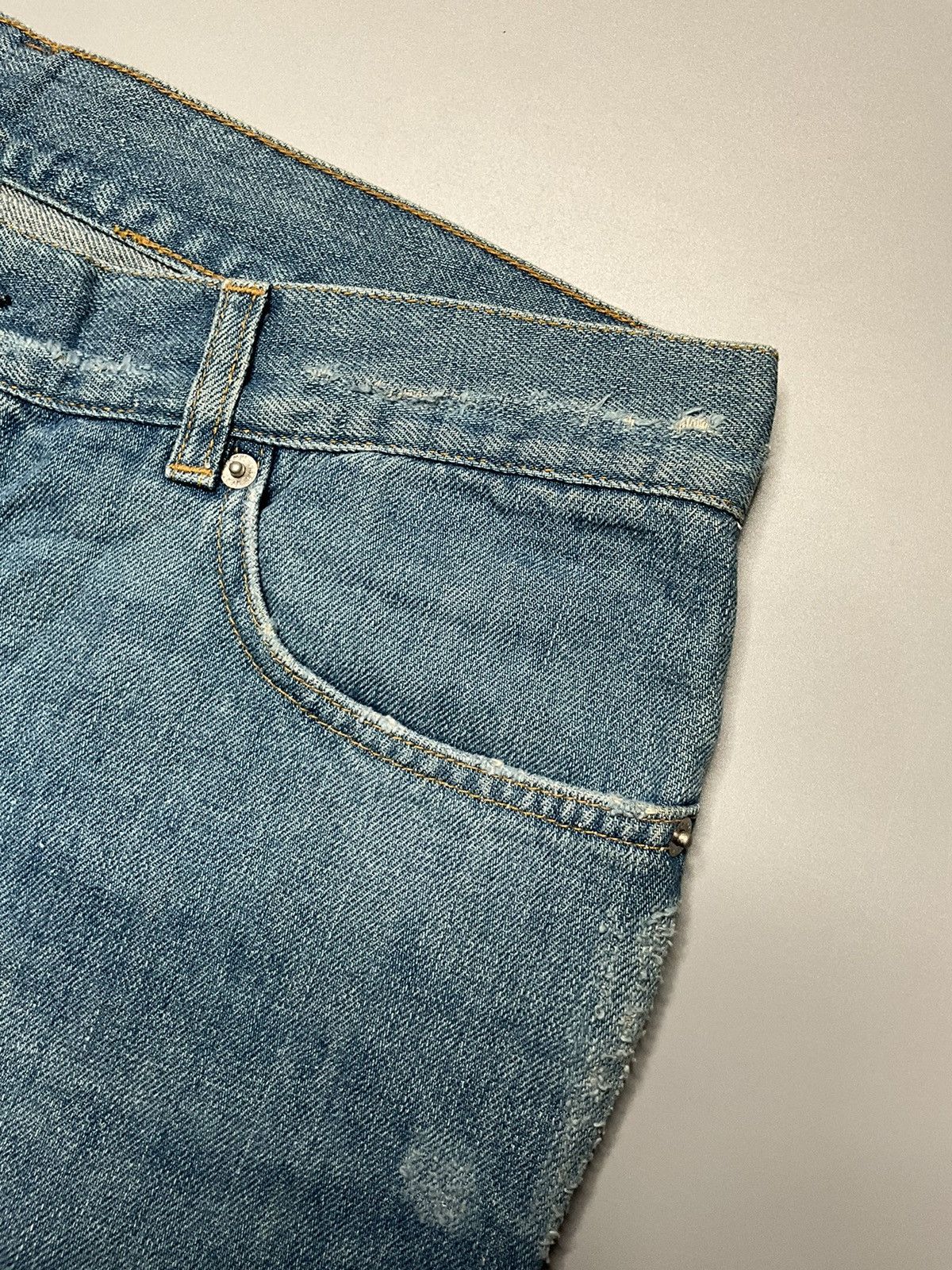 Helmut Lang Helmut Lang Distressed Low Waist Contour Fit Size US 36 / EU 52 - 7 Thumbnail