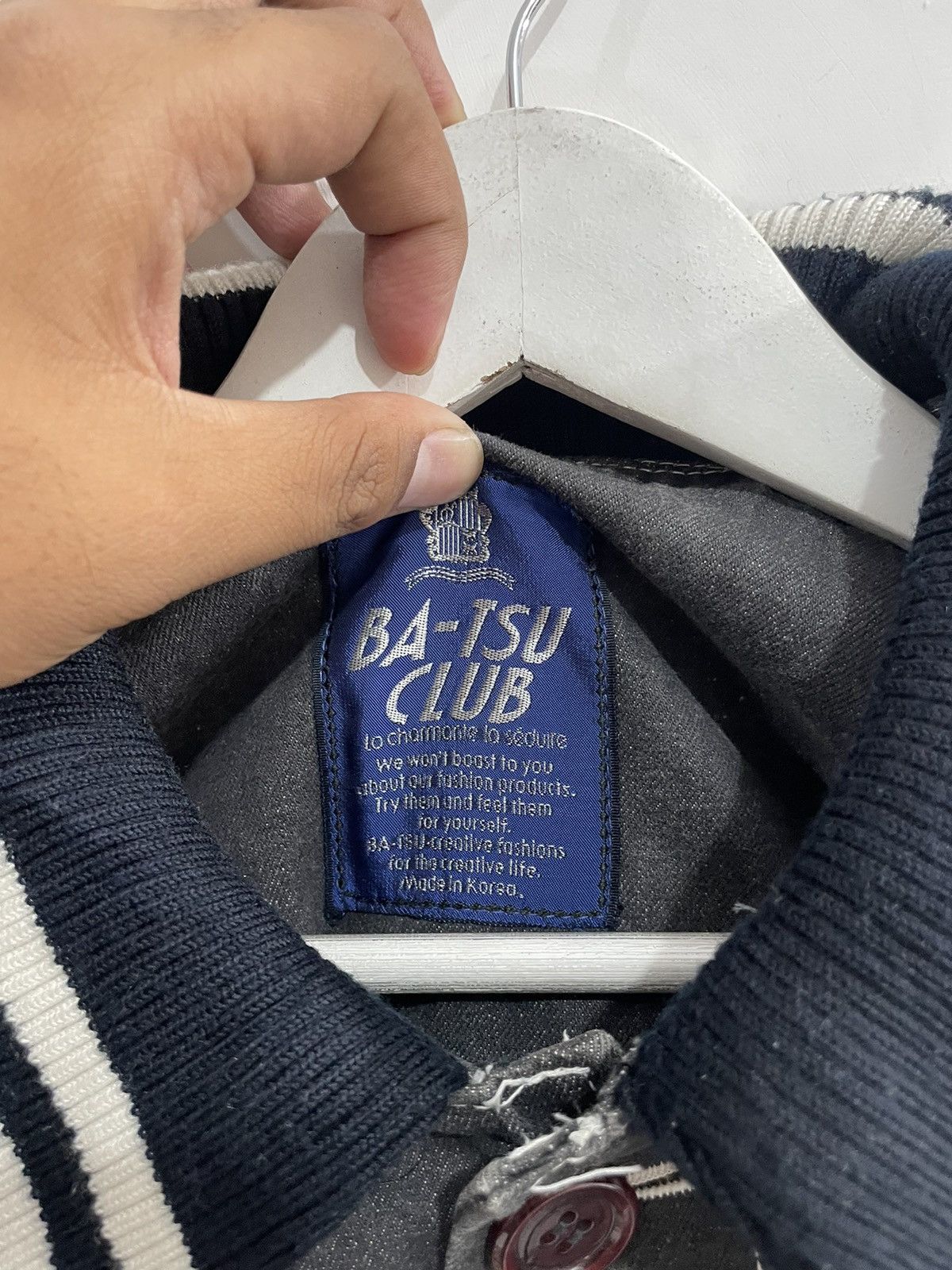 Hysteric Glamour 2000s ba - tsu club poem japan denim jacket y2k style Size US XL / EU 56 / 4 - 5 Thumbnail