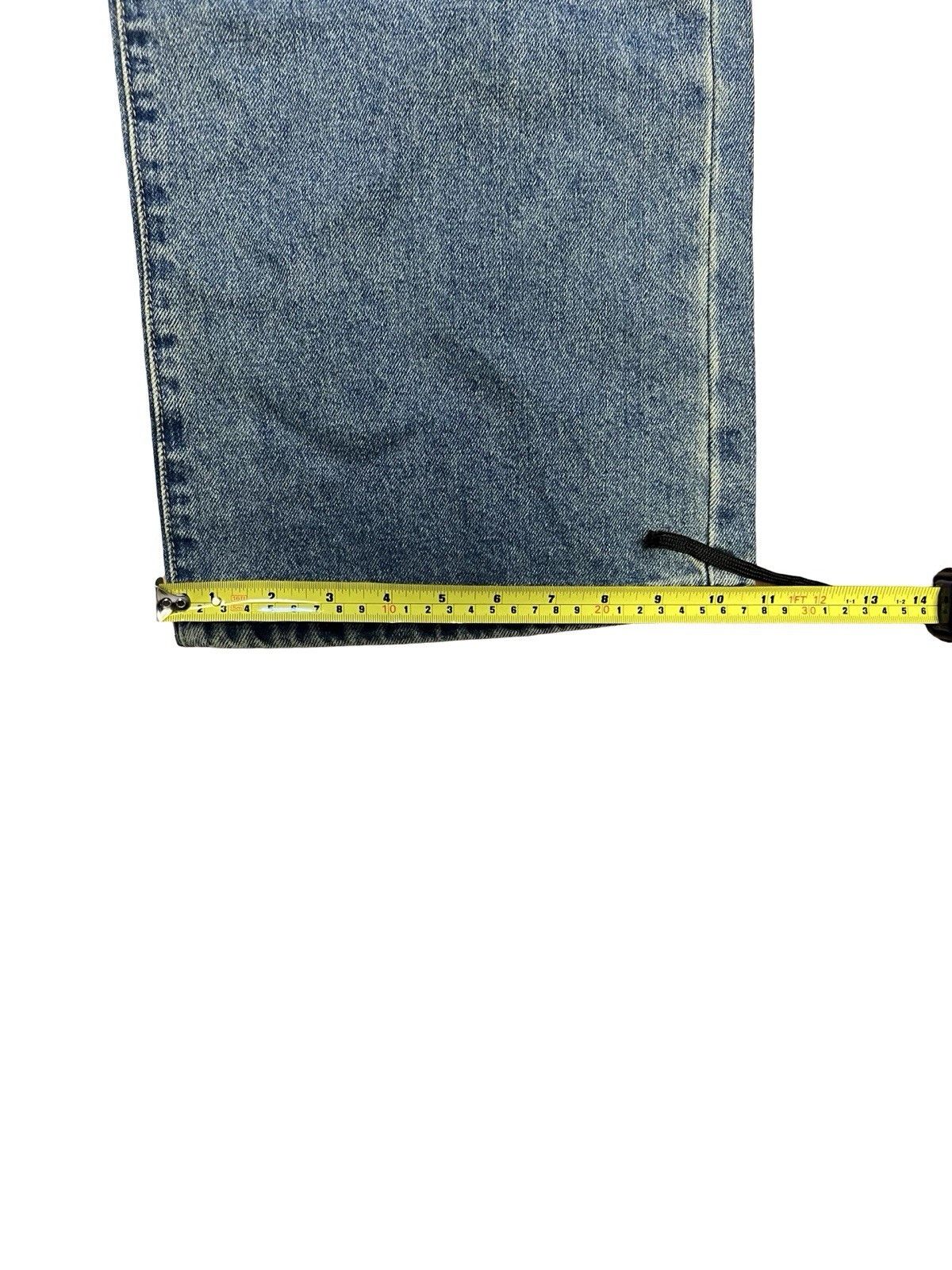 Other Edikted Magda Acid Wash Low Rise Baggy Jeans Blue Vintage Size 28" / US 6 / IT 42 - 7 Thumbnail