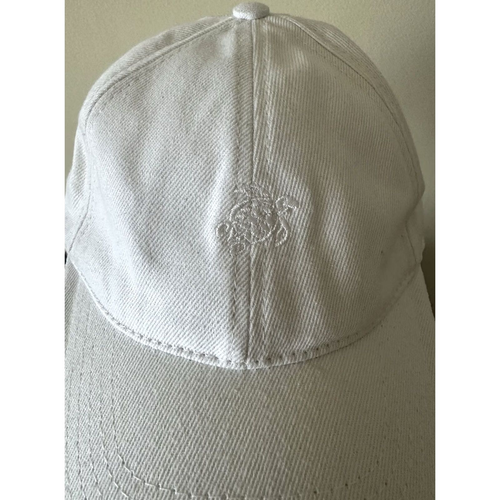 Vilebrequin Vilebrequin Baseball Hat Cap Strap Back Men One Size White Turtle Logo Beach New Size ONE SIZE - 3 Thumbnail