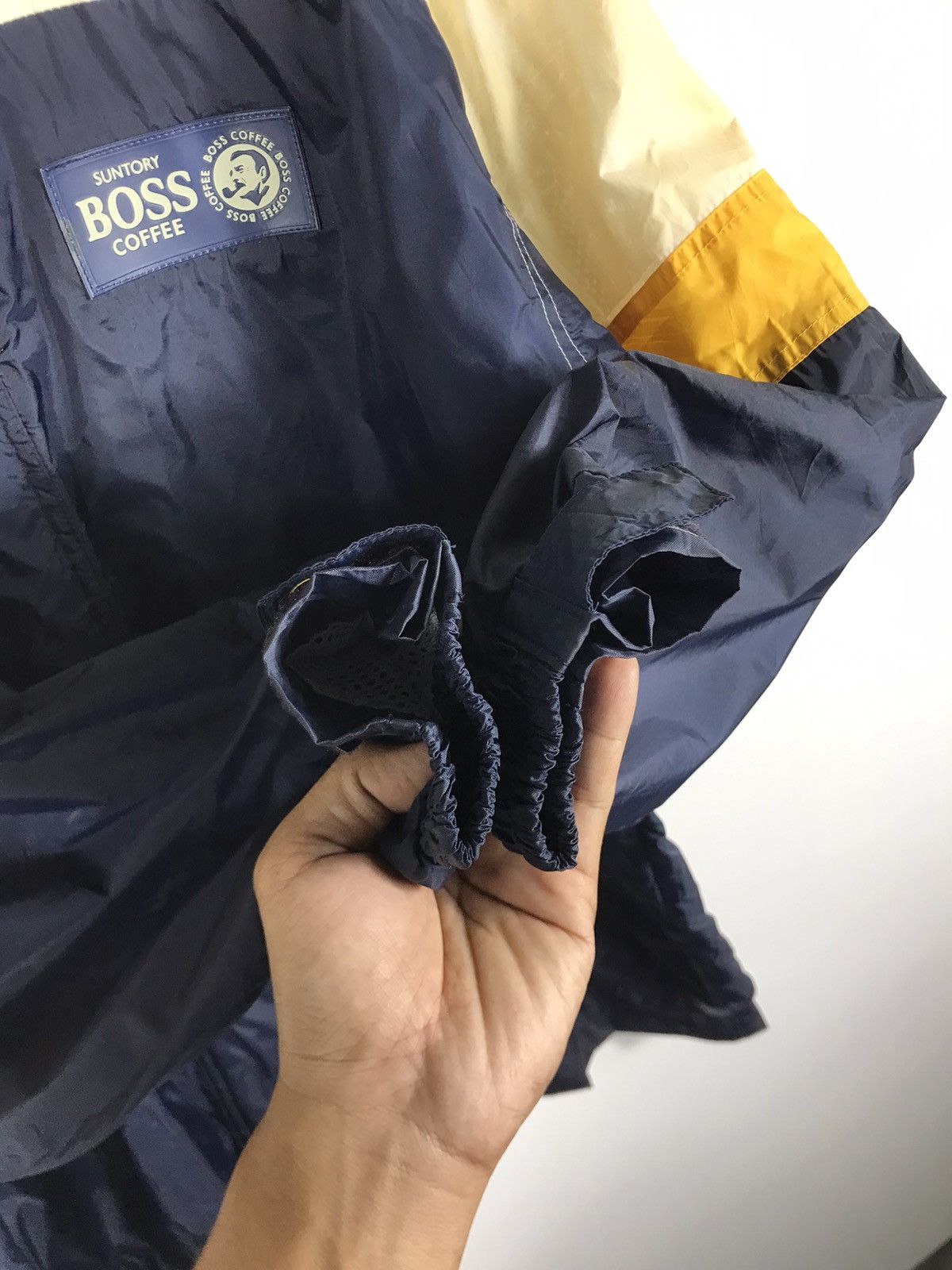 Japanese Brand × Vintage ⚡️Vintage Suntory Boss Coffee Windbreaker Jacket Size US L / EU 52-54 / 3 - 7 Thumbnail